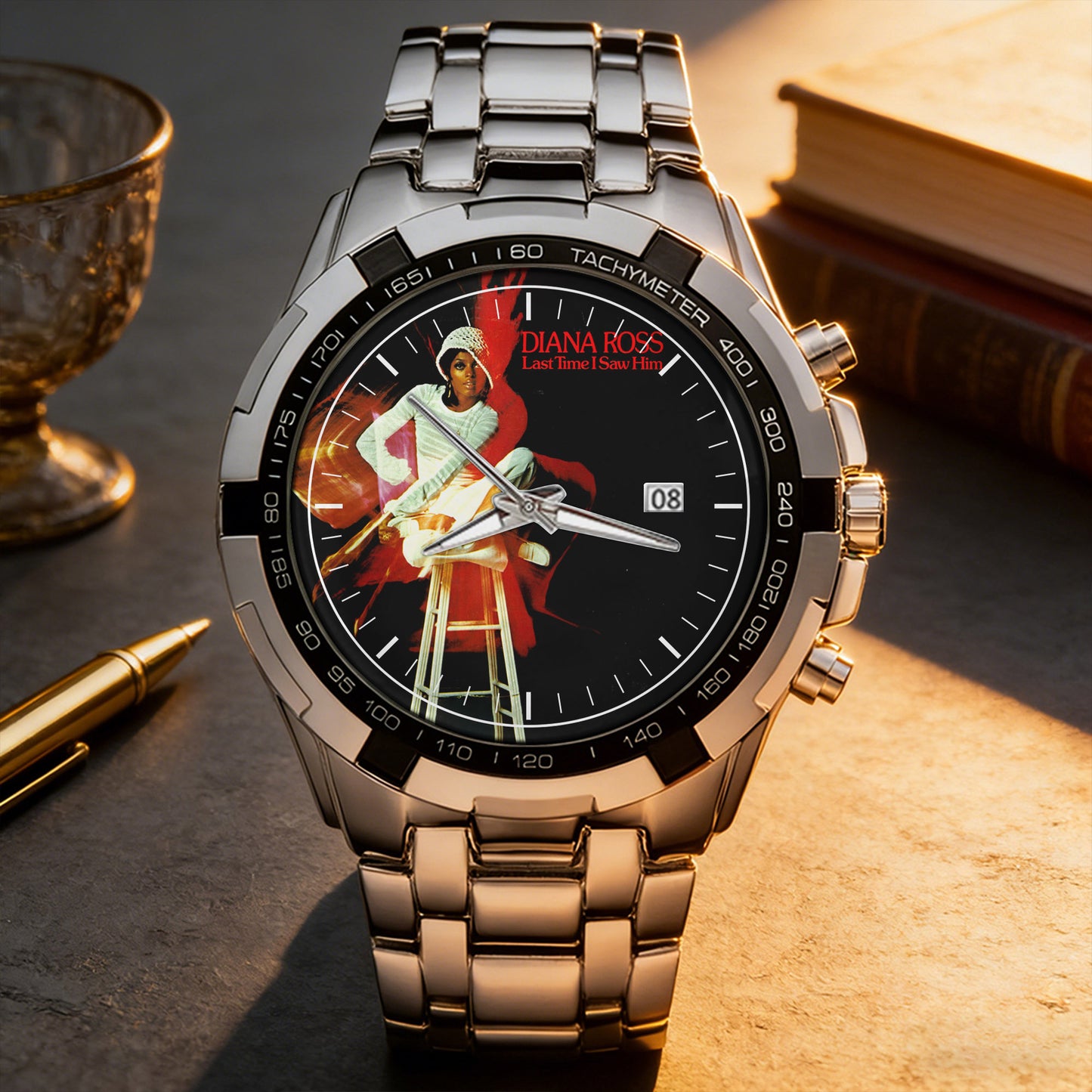 Diana Ross Classic Albums Collection Watch - Multiple Album Cover Designs Available