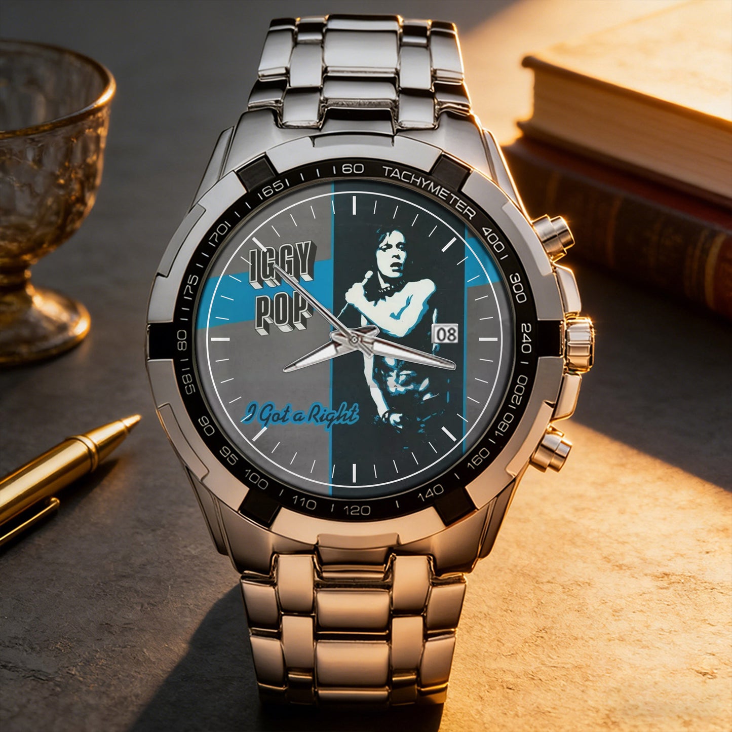 Iggy Pop Albums Collection Watch - Multiple Classic Album Designs Available