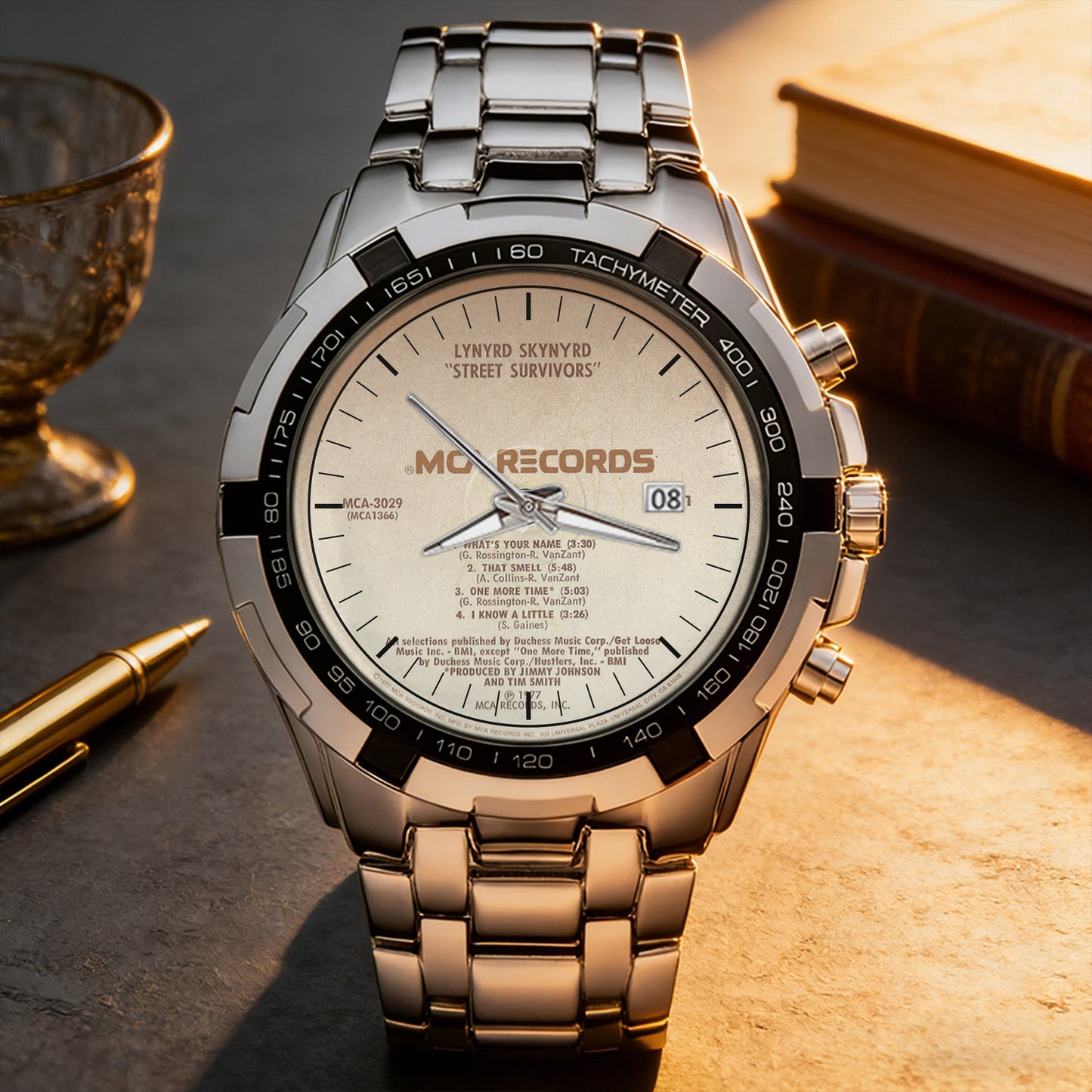 Lynyrd Skynyrd Albums Collection Watch - Multiple Classic Album Designs Available