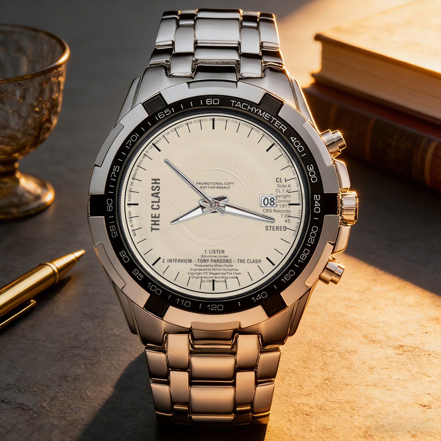 The Clash Albums Collection Watch - Multiple Classic Album Designs Available