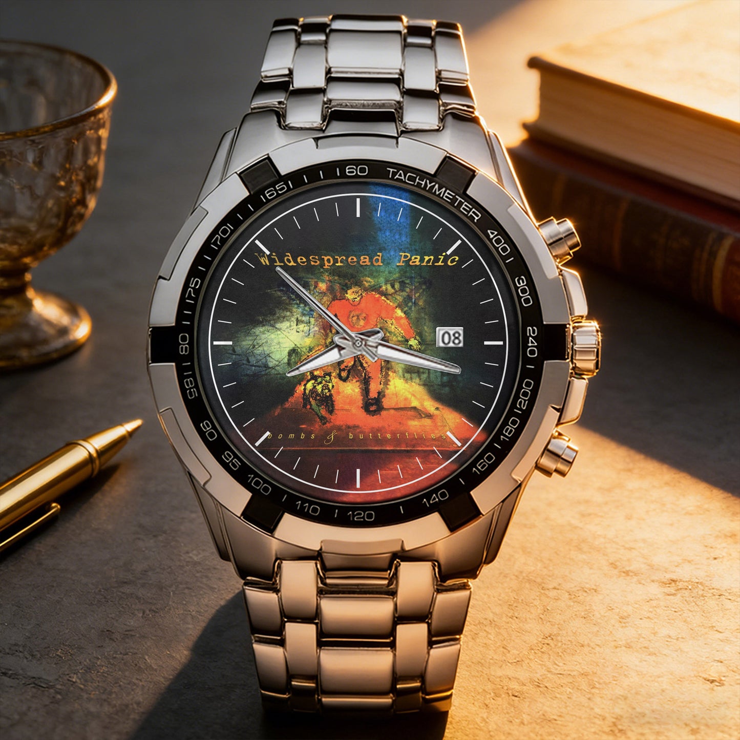 Widespread Panic Albums Collection Watch - Multiple Classic Rock Album Designs Available