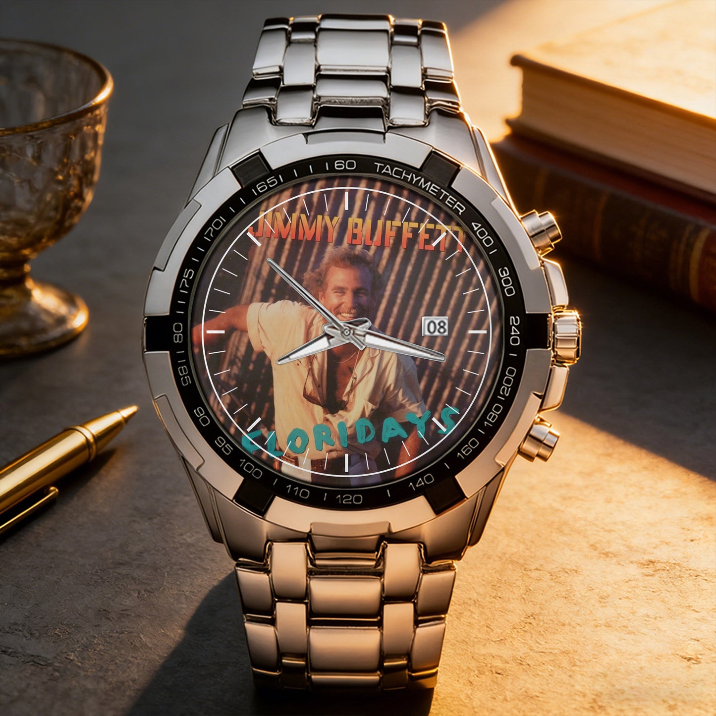 Jimmy Buffett Albums Collection Watch 2 - Multiple Classic Album Designs Available