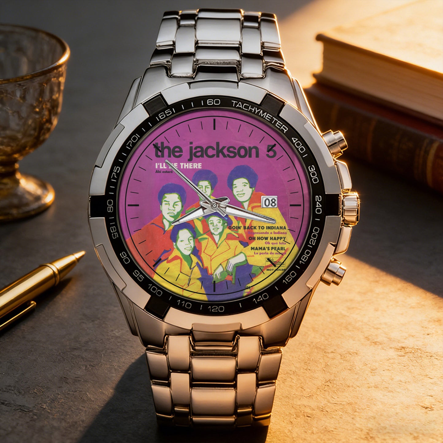 The Jackson 5 Albums Collection Watch - Multiple Classic Album Designs Available