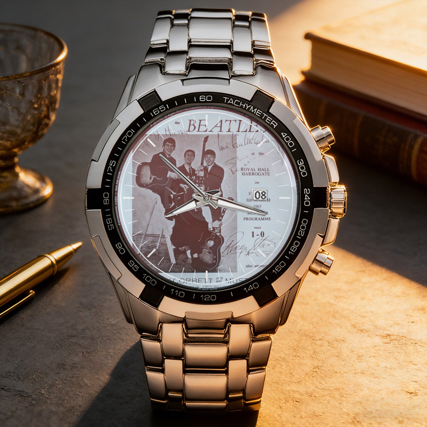 The Beatles Albums Collection Watch - Multiple Classic Album Designs Available