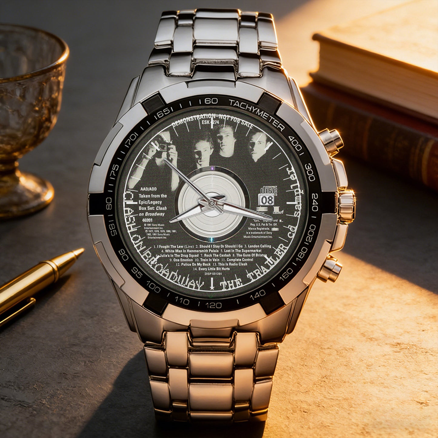 The Clash Albums Collection Watch - Multiple Classic Album Designs Available
