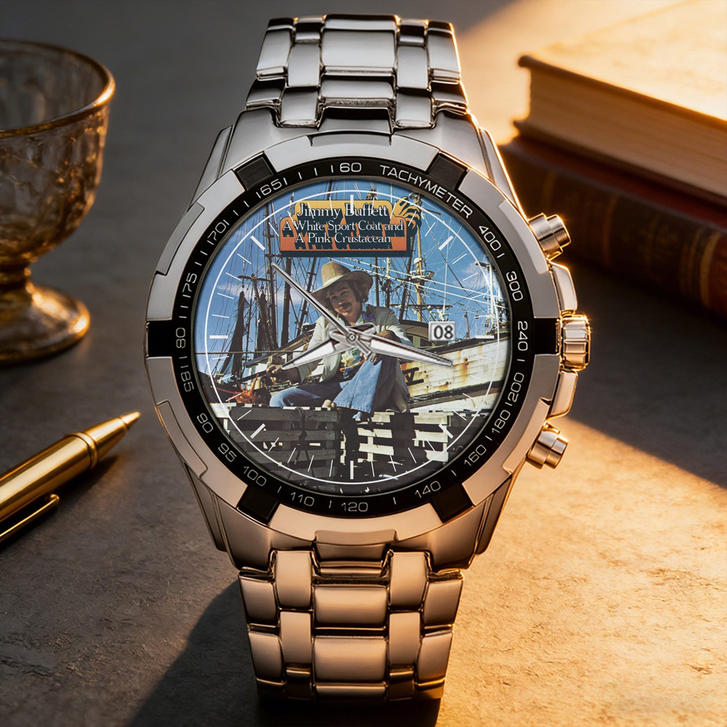 Jimmy Buffett Albums Collection Watch 2 - Multiple Classic Album Designs Available