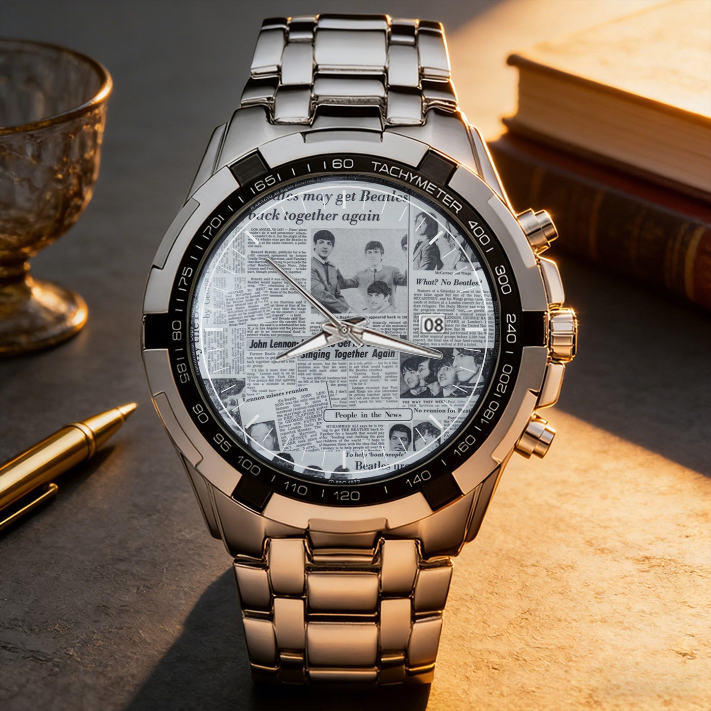 The Beatles Albums Collection Watch - Multiple Classic Album Designs Available
