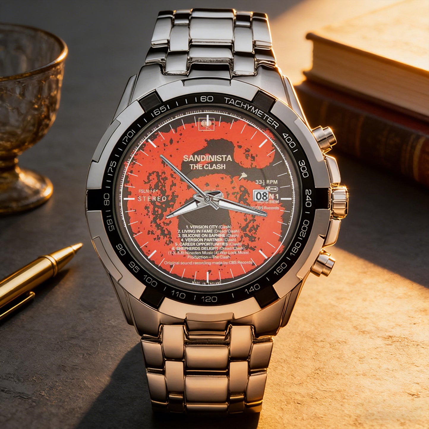 The Clash Albums Collection Watch - Multiple Classic Album Designs Available
