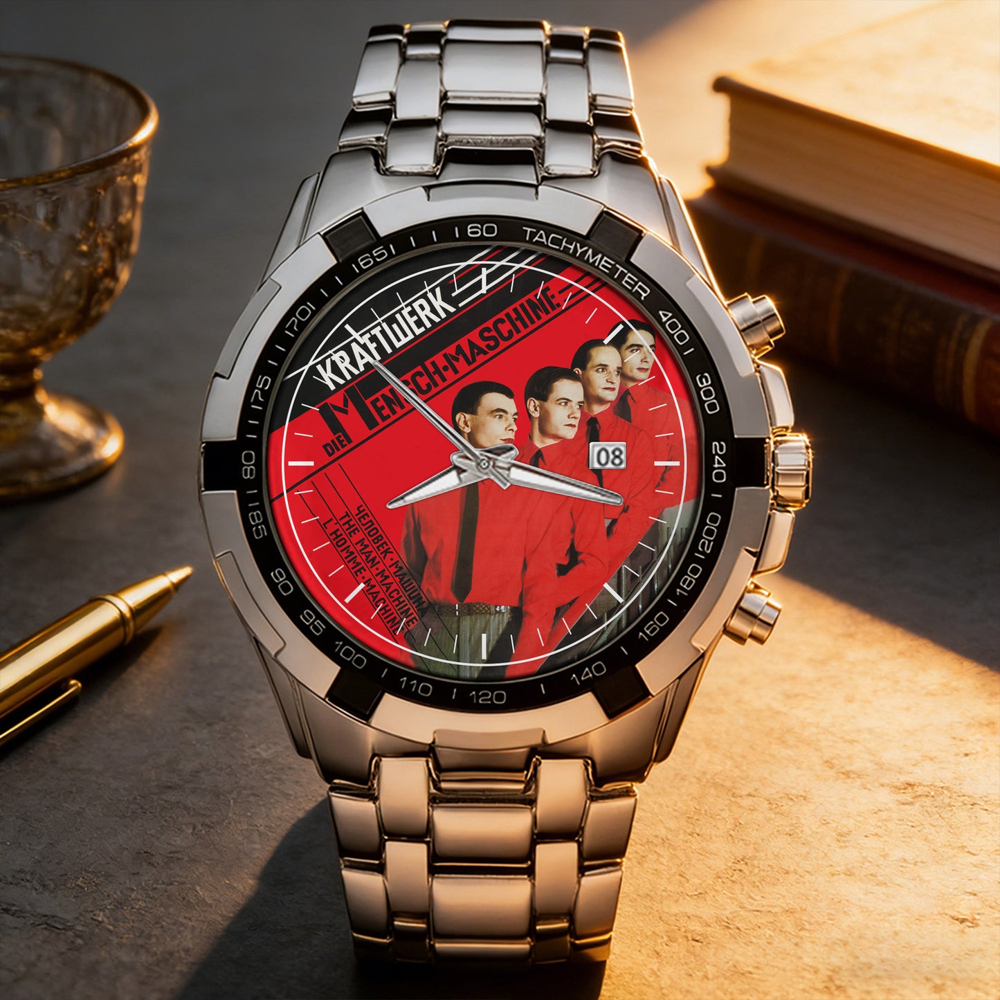 Kraftwerk Albums Collection Watch - Multiple Classic Album Designs Available