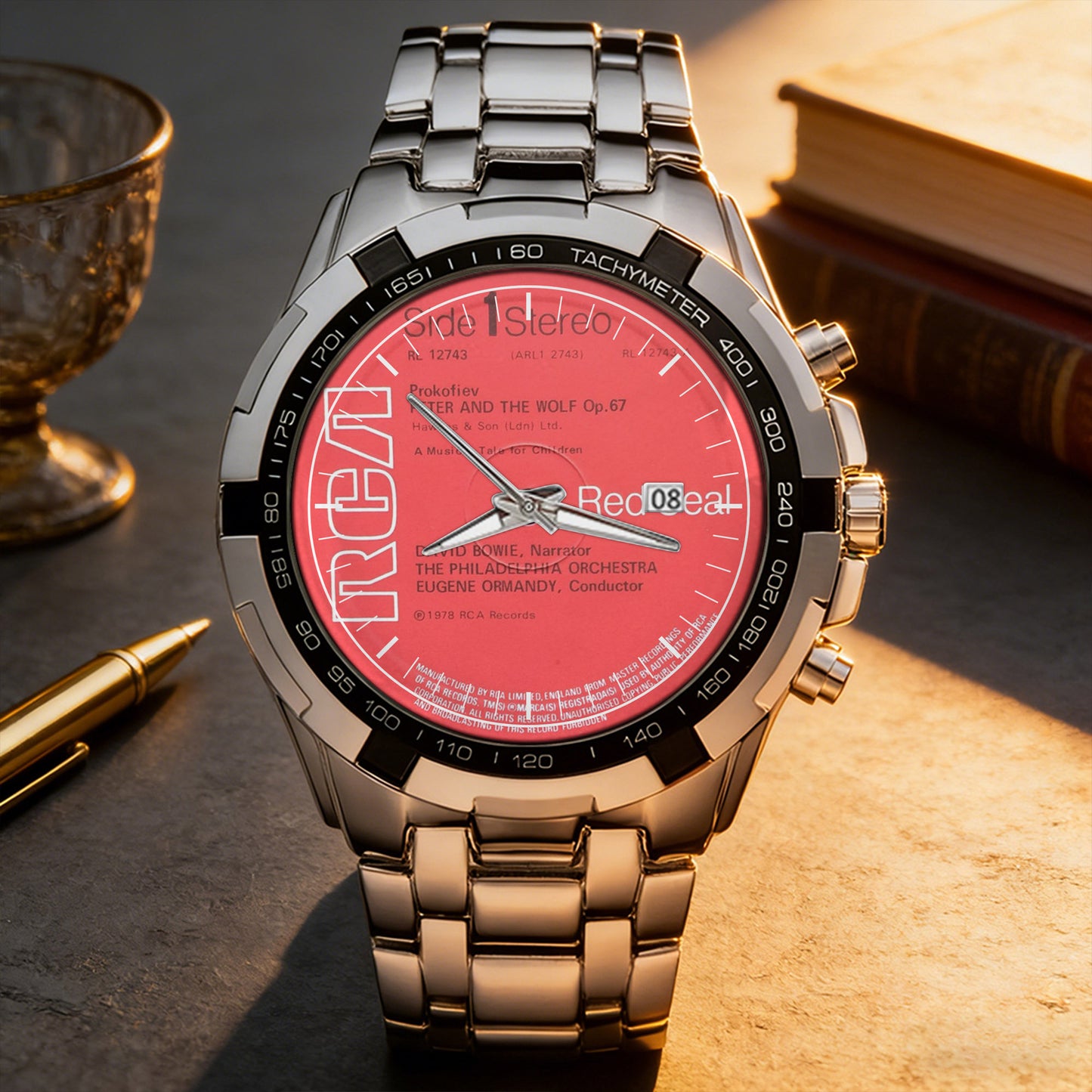 David Bowie Albums Collection Watch - Multiple Classic Album Designs Available