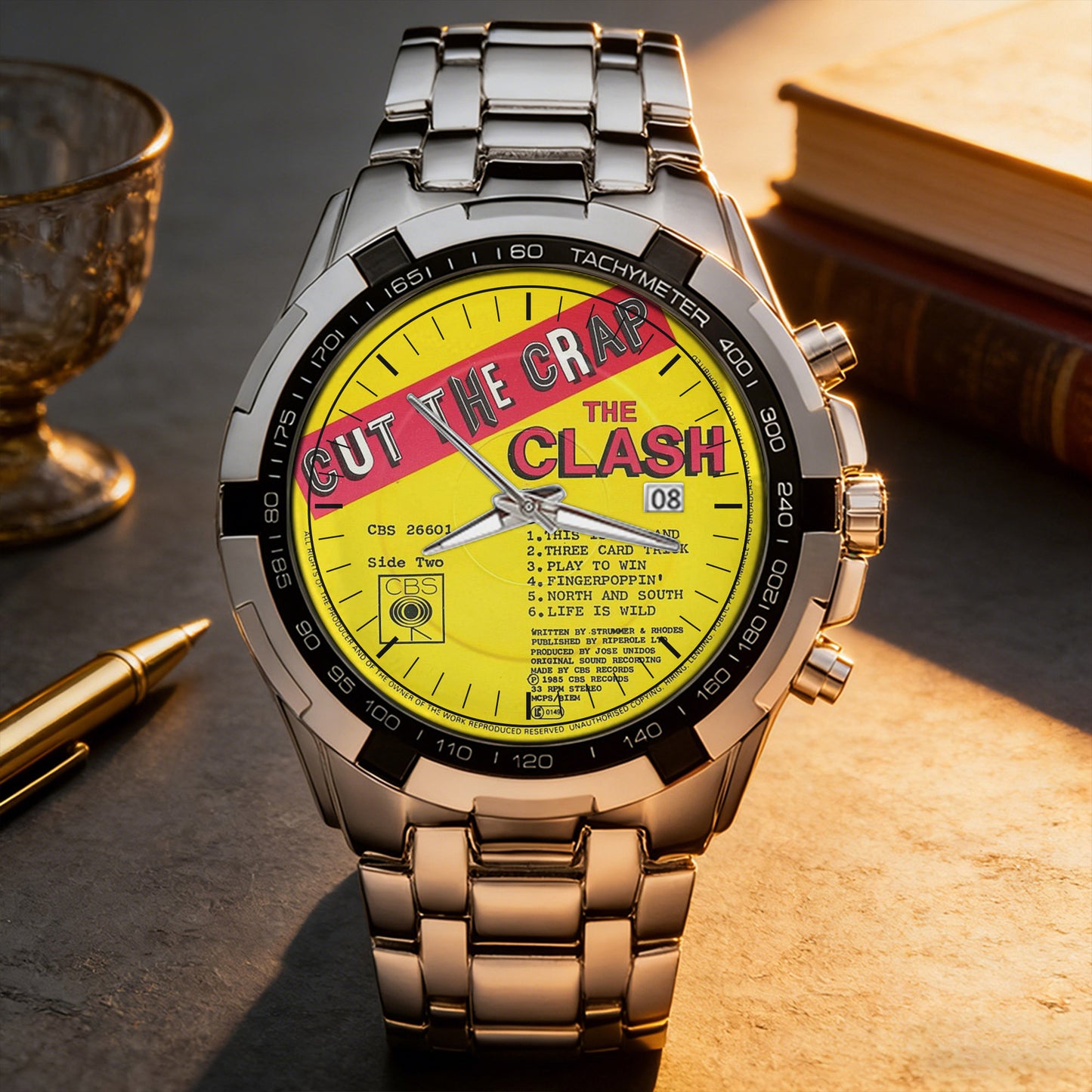 The Clash Albums Collection Watch - Multiple Classic Album Designs Available