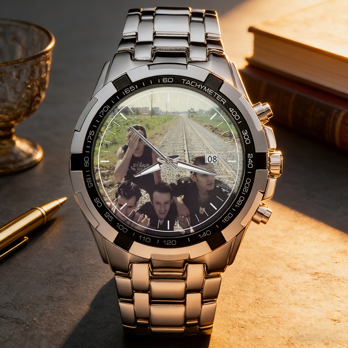 The Clash Albums Collection Watch - Multiple Classic Rock Album Designs Available