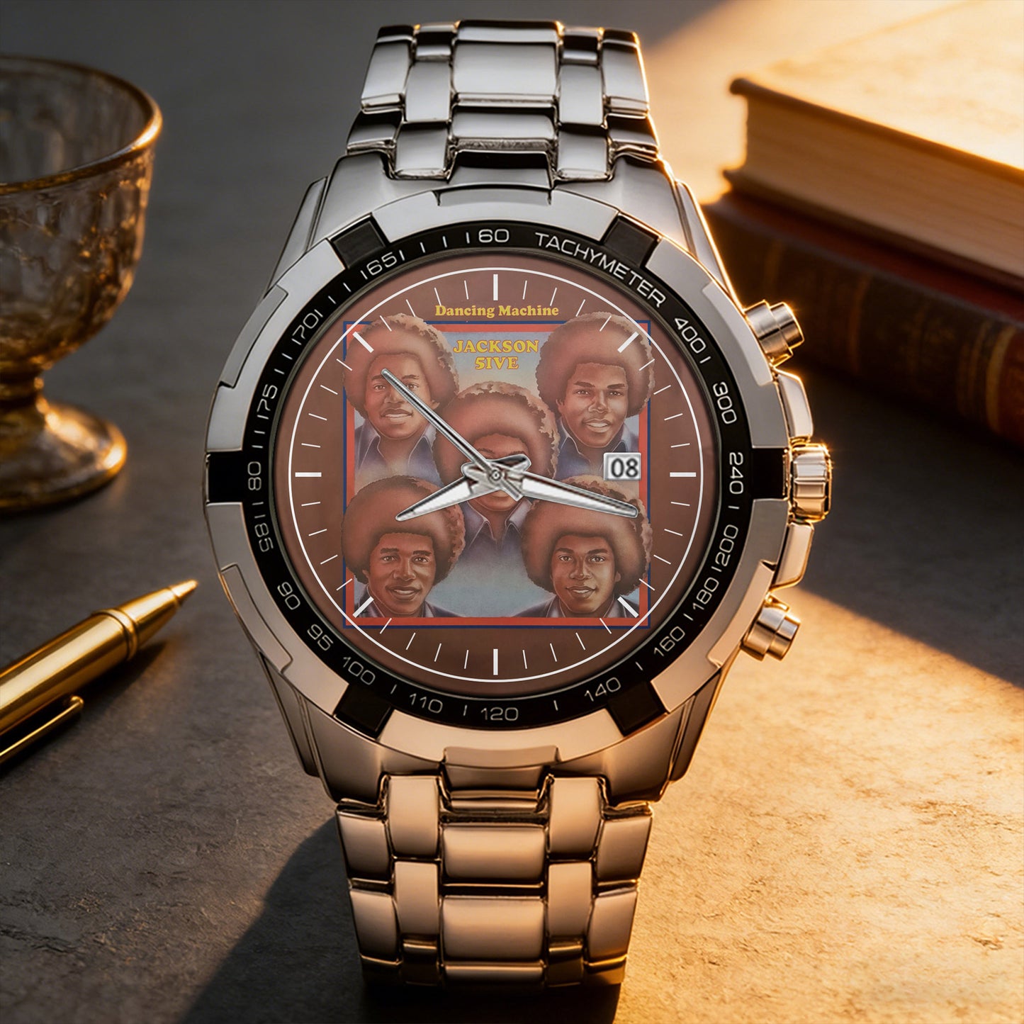 The Jackson 5 Albums Collection Watch - Multiple Classic Album Designs Available