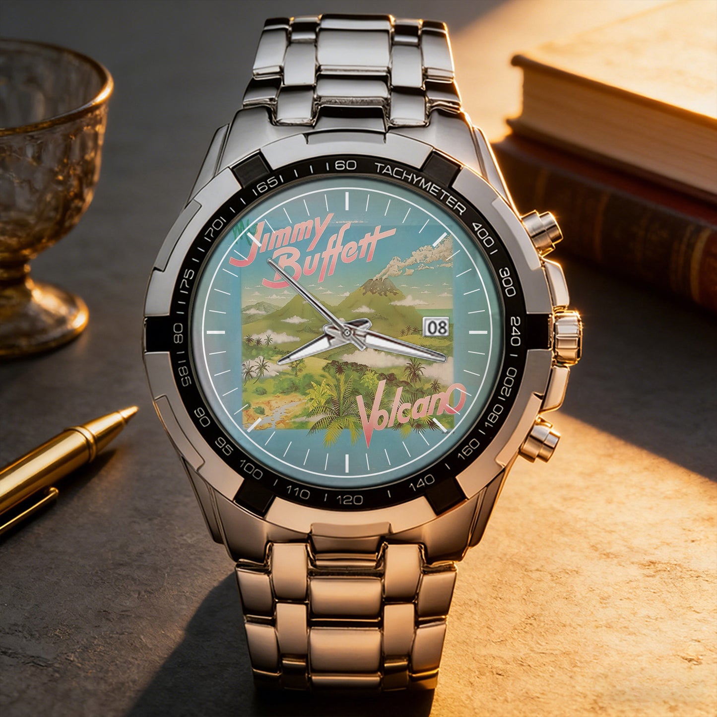 Jimmy Buffett Albums Collection Watch 2 - Multiple Classic Album Designs Available