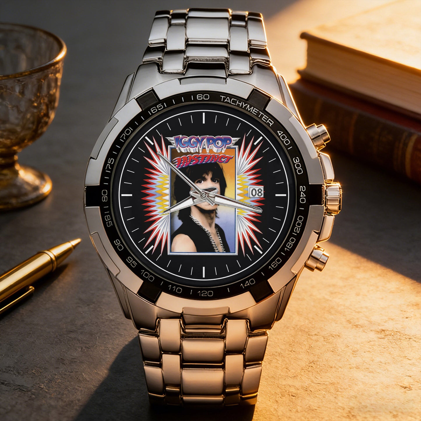 Iggy Pop Albums Collection Watch - Multiple Classic Album Designs Available