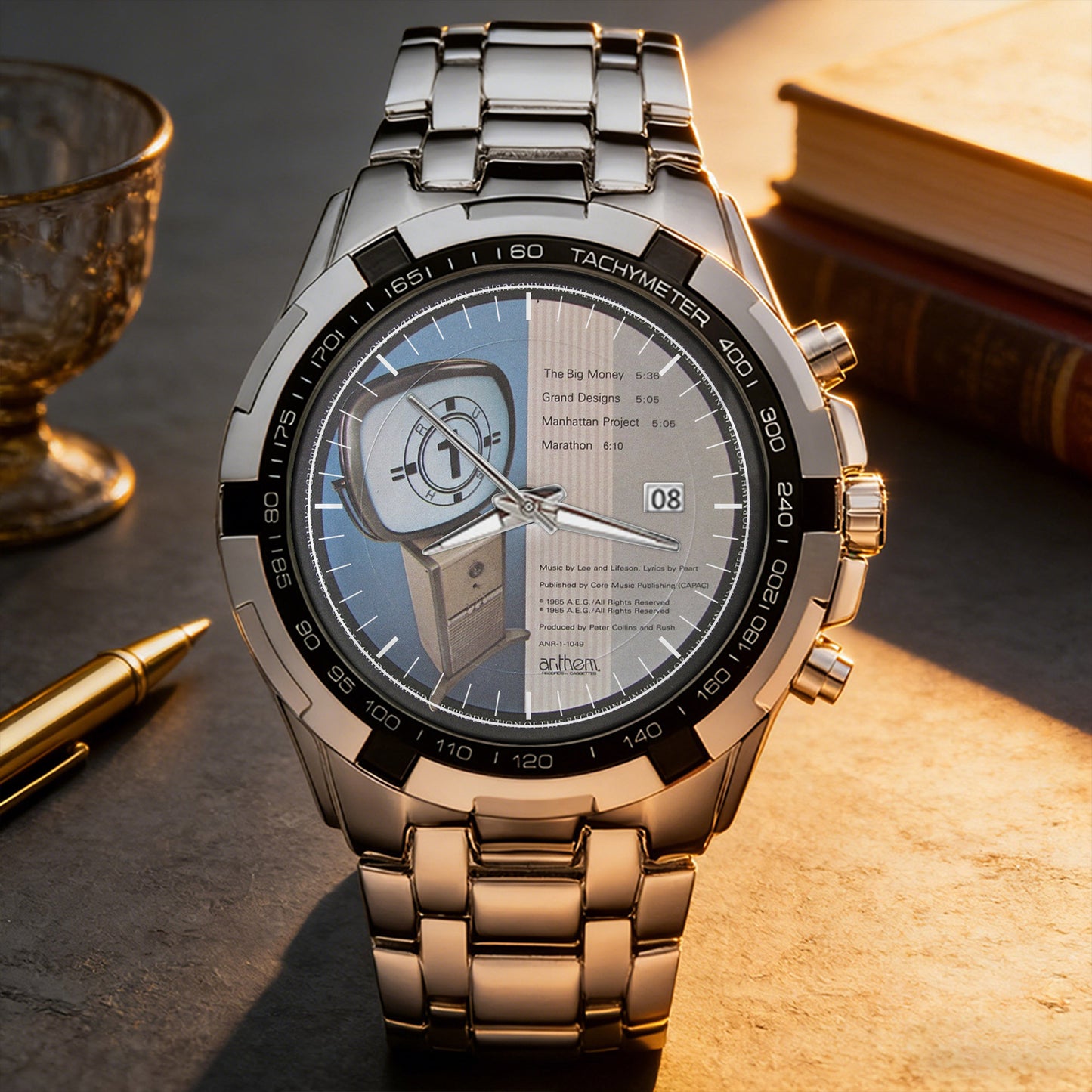 Rush Albums Collection Watch - Multiple Classic Album Designs Available