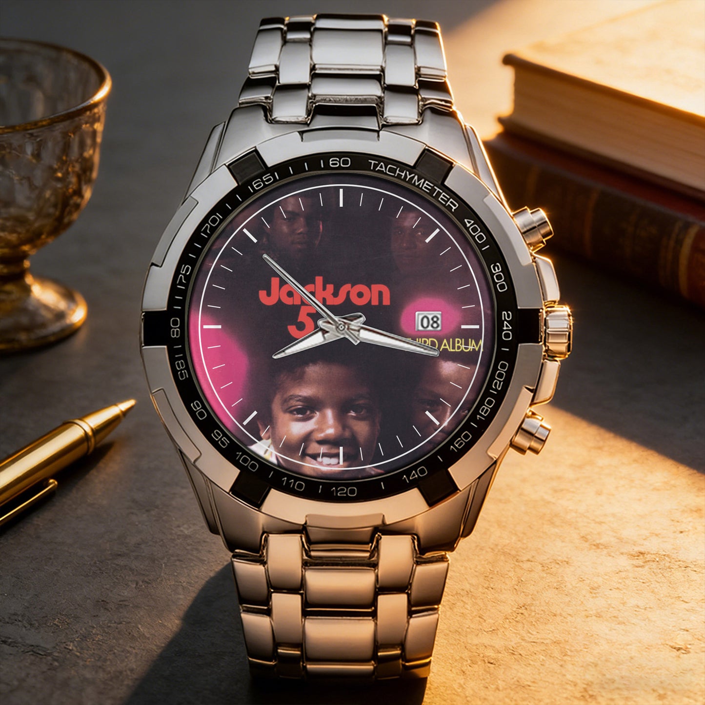 The Jackson 5 Albums Collection Watch - Multiple Classic Album Designs Available
