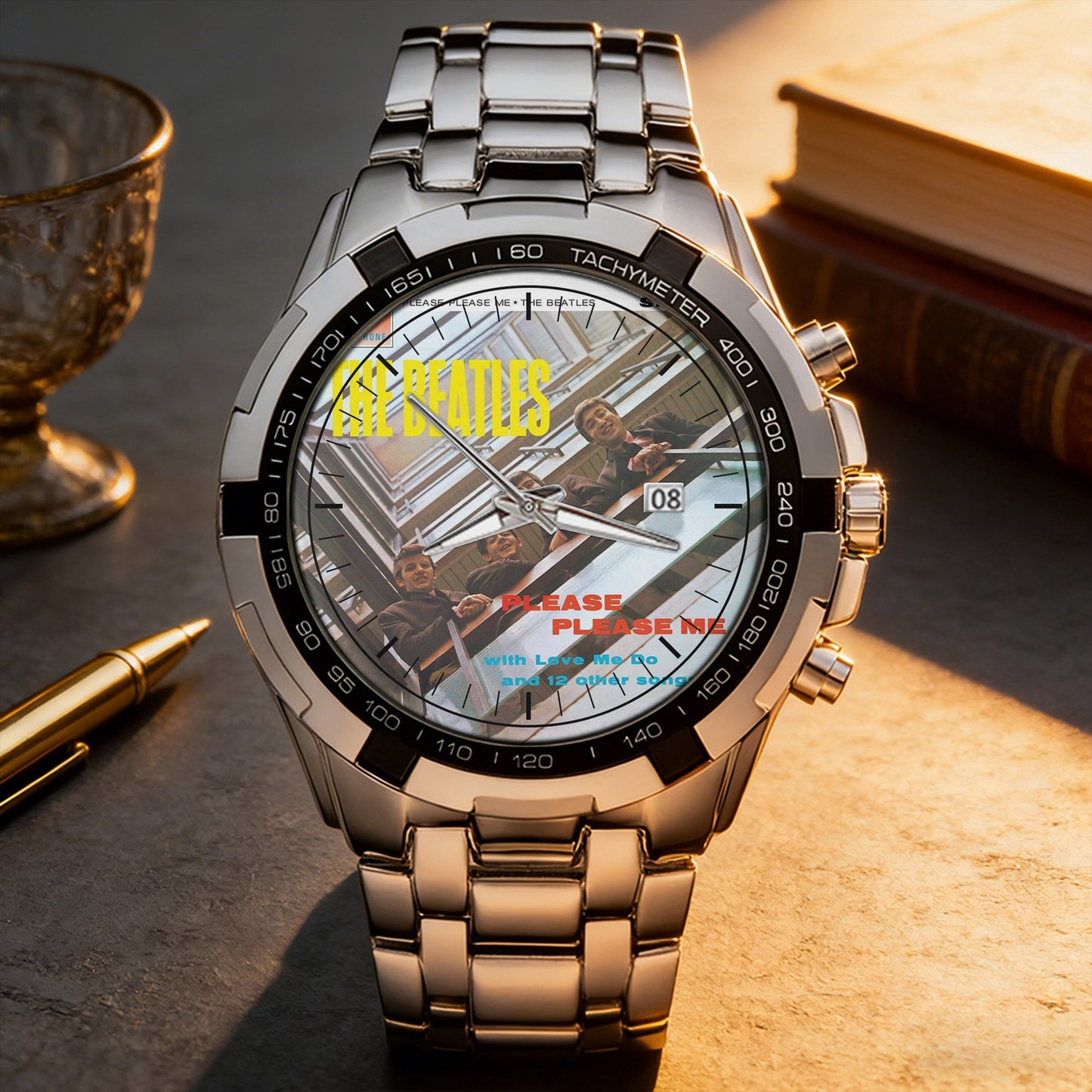 The Beatles Albums Collection Watch 2 - Multiple Classic Album Designs Available