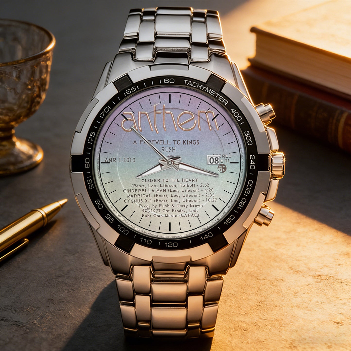 Rush Albums Collection Watch - Multiple Classic Album Designs Available
