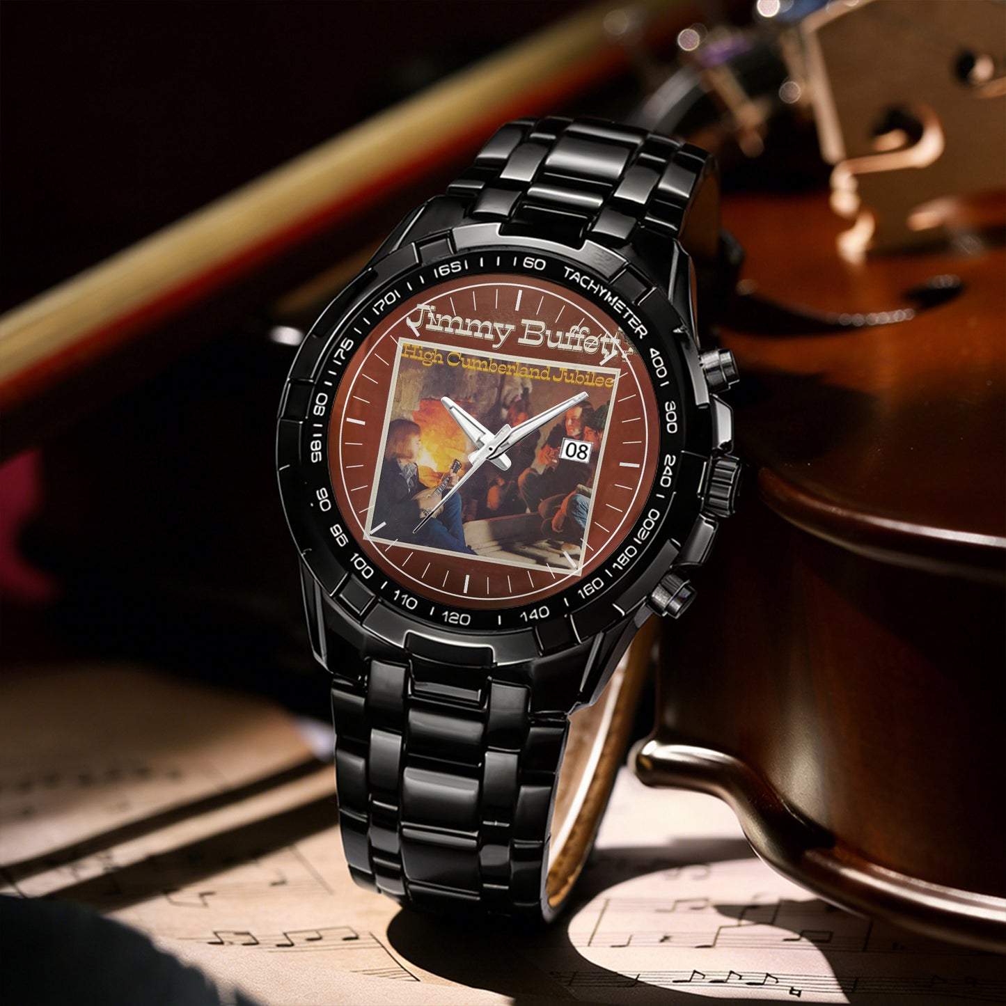 Jimmy Buffett Albums Collection Watch 2 - Multiple Classic Album Designs Available