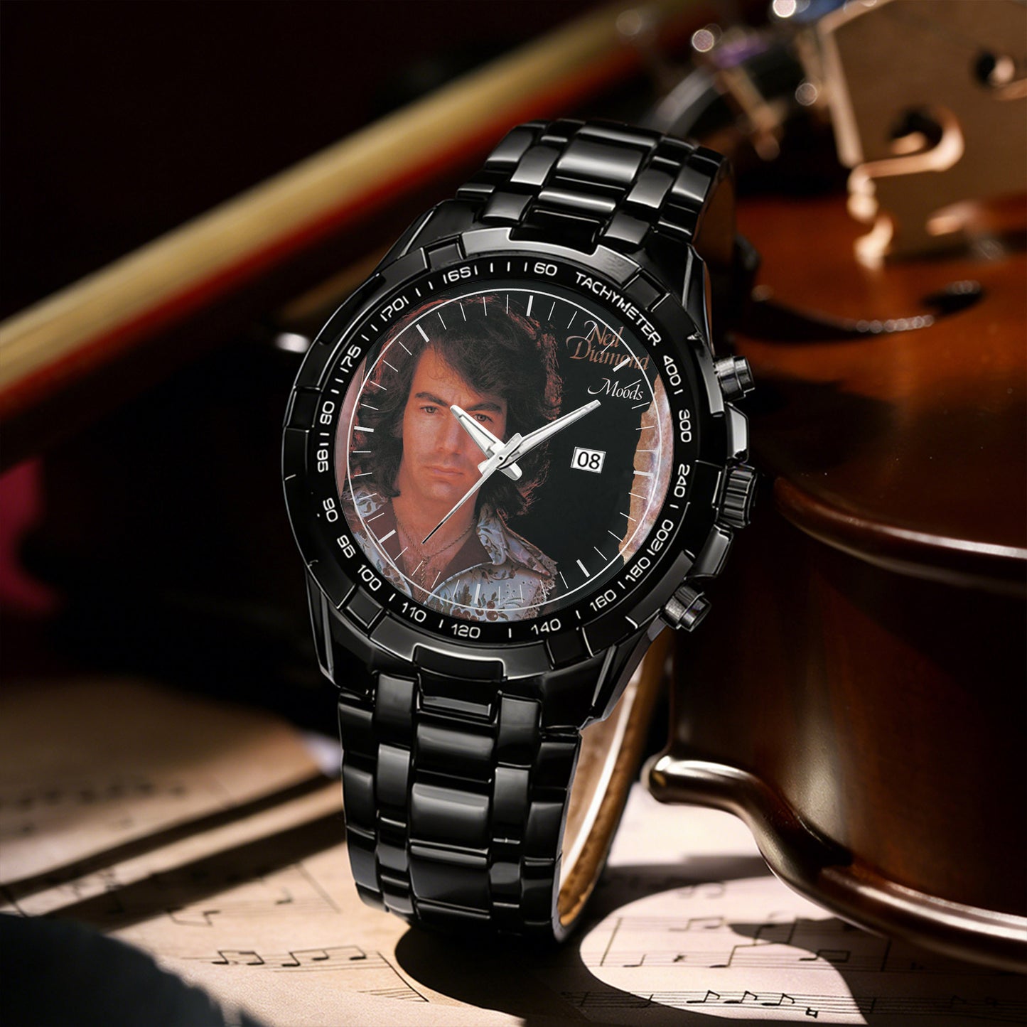 Neil Diamond Albums Collection Watch - Multiple Classic Album Designs Available
