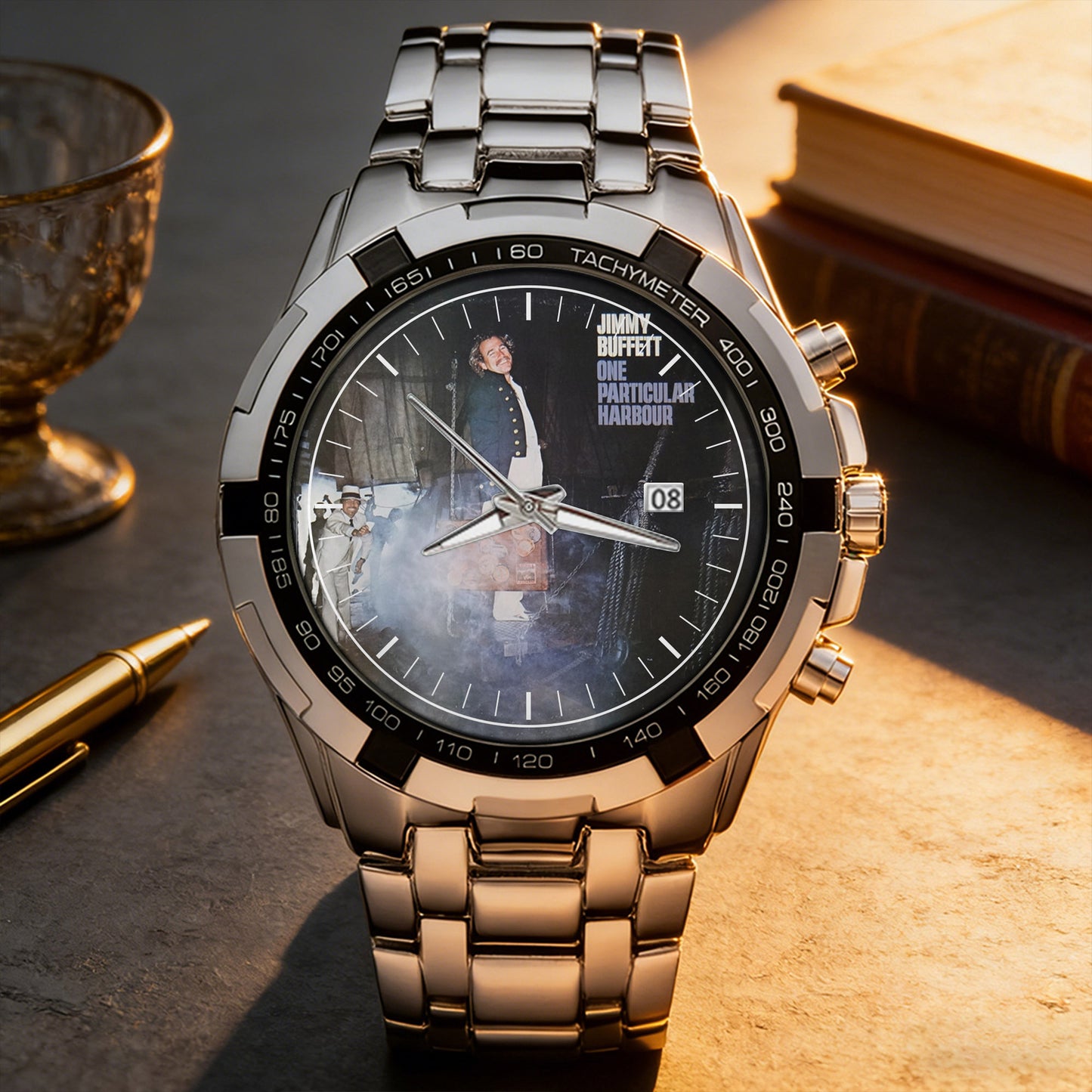 Jimmy Buffett Albums Collection Watch 2 - Multiple Classic Album Designs Available