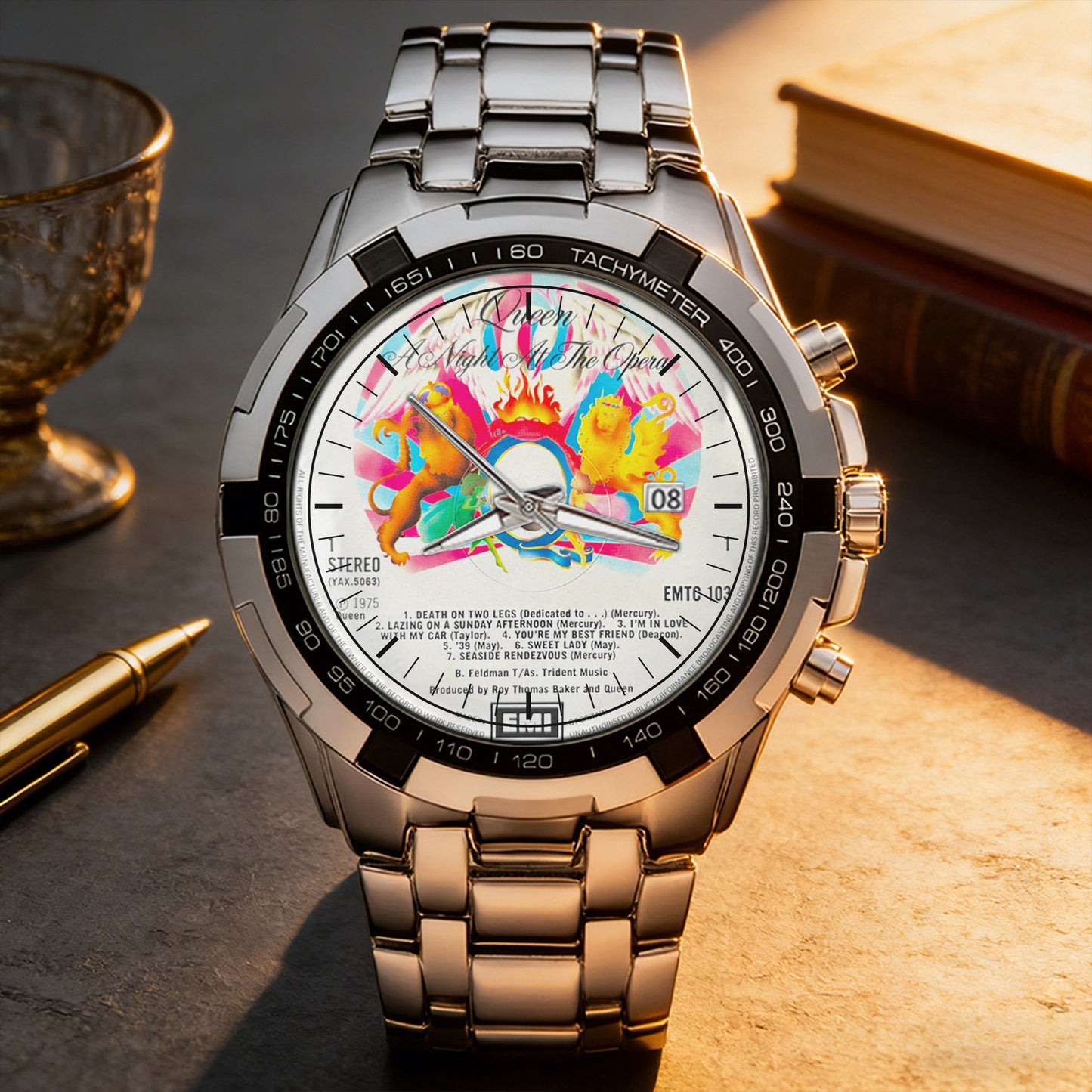 Queen Albums Collection Watch - Multiple Classic Album Designs Available