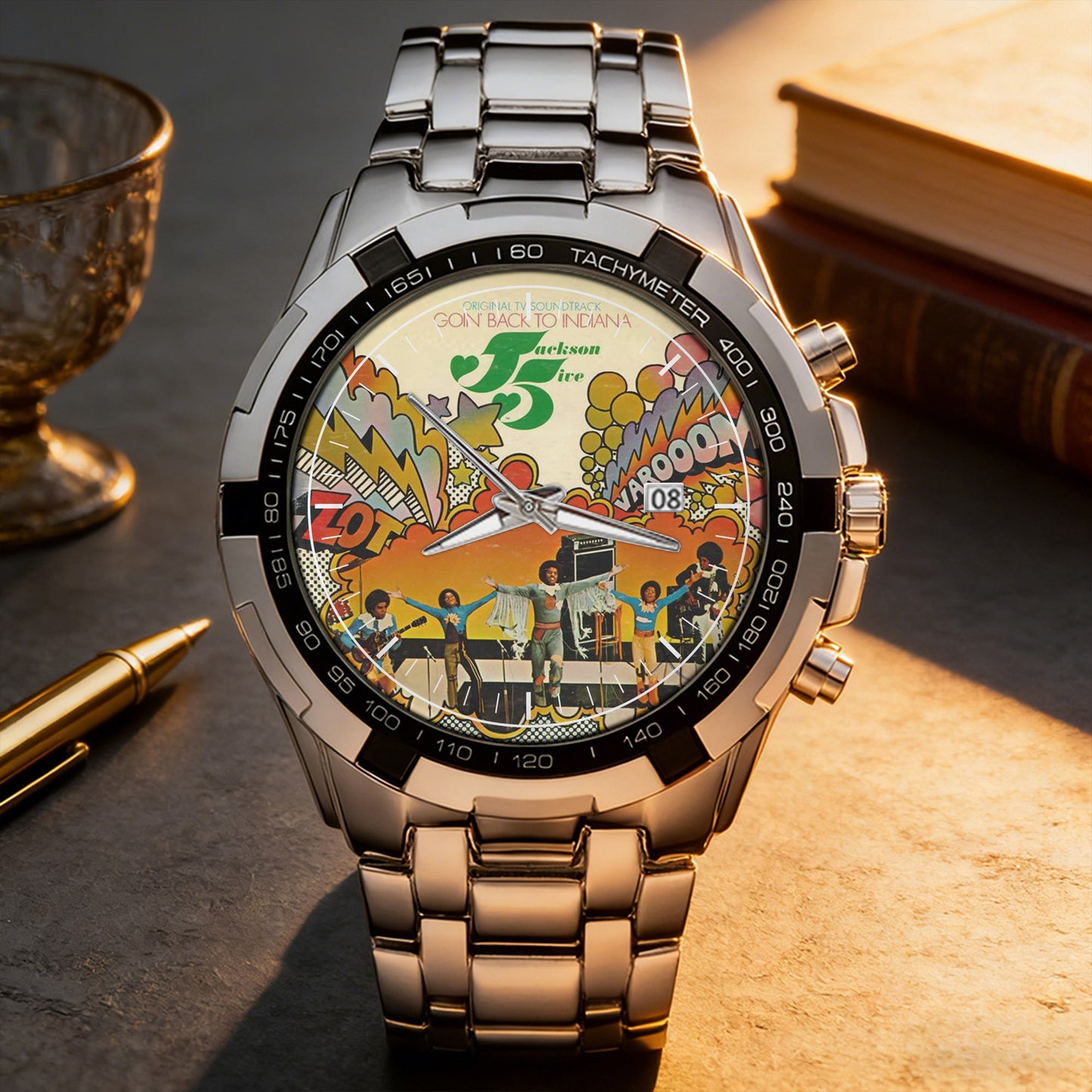 The Jackson 5 Albums Collection Watch - Multiple Classic Album Designs Available