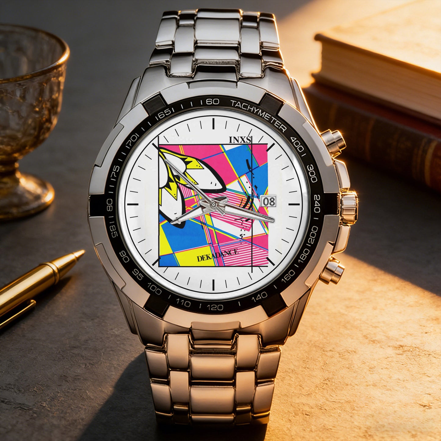 INXS Albums Collection Watch - Multiple Classic Rock Album Designs Available