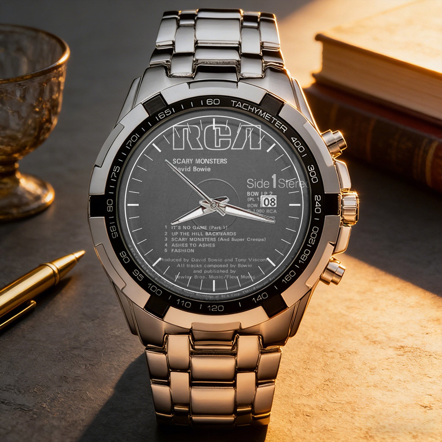 David Bowie Albums Collection Watch - Multiple Classic Album Designs Available