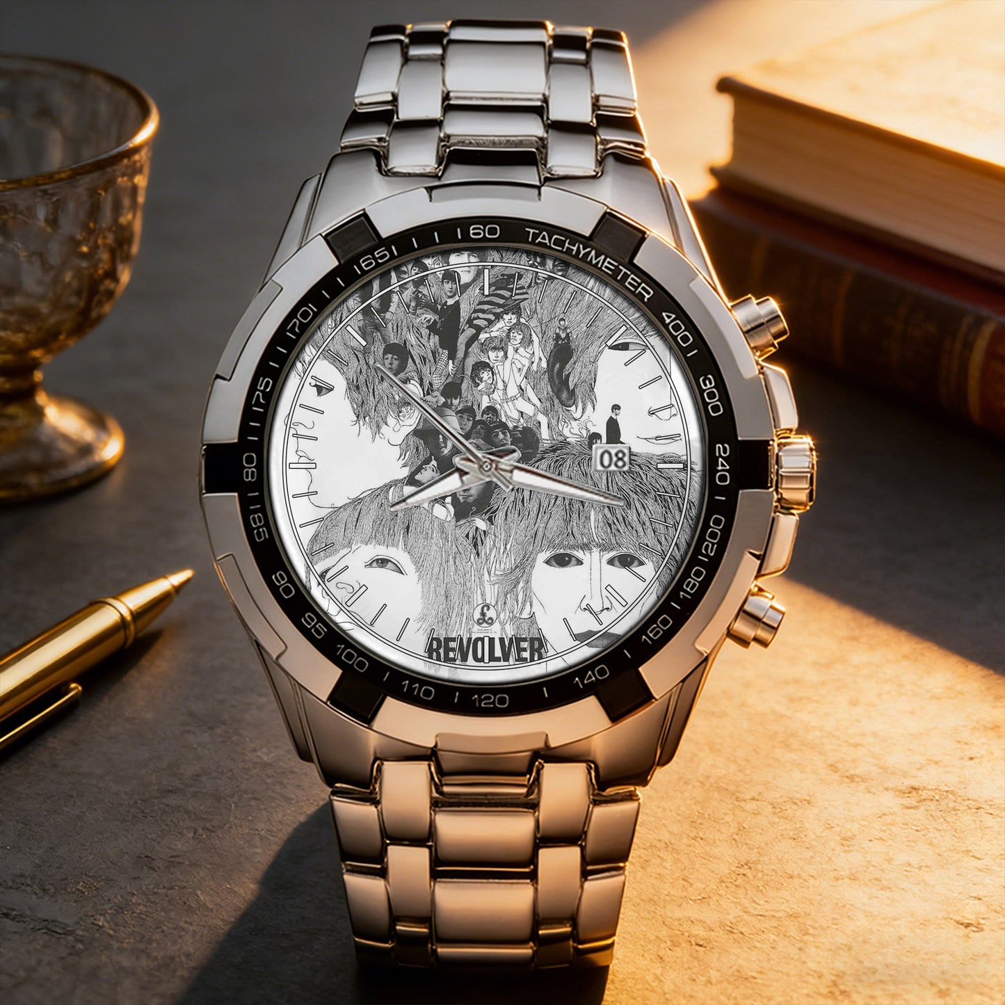 The Beatles Albums Collection Watch 2 - Multiple Classic Album Designs Available