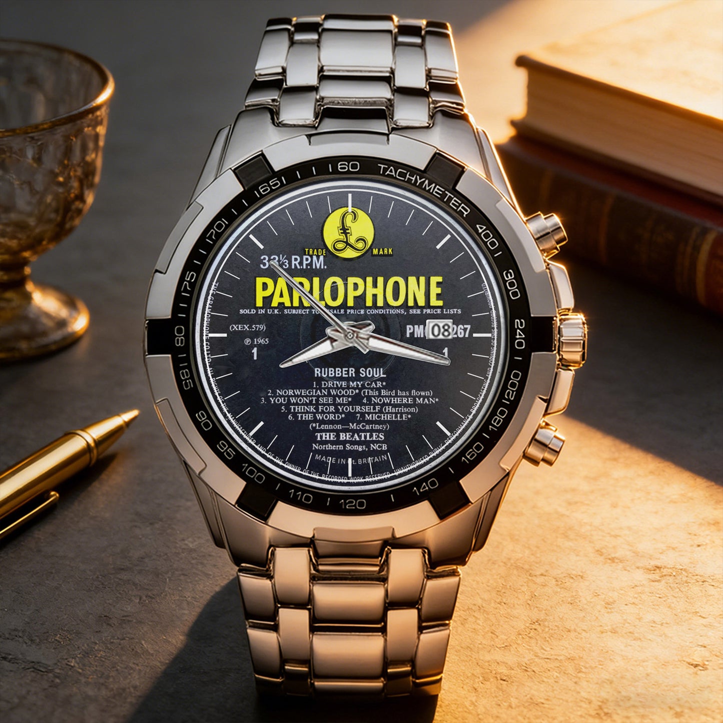 The Beatles Albums Collection Watch - Multiple Classic Album Designs Available