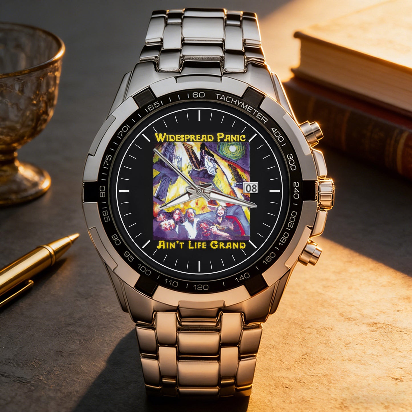 Widespread Panic Albums Collection Watch - Multiple Classic Rock Album Designs Available