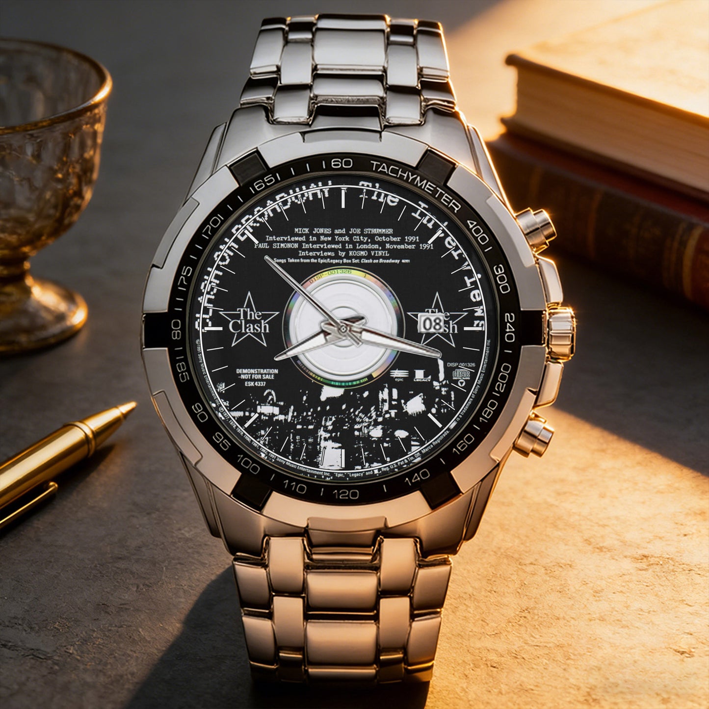 The Clash Albums Collection Watch - Multiple Classic Album Designs Available
