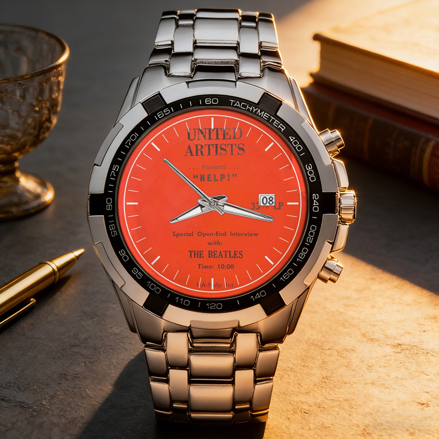 The Beatles Albums Collection Watch - Multiple Classic Album Designs Available