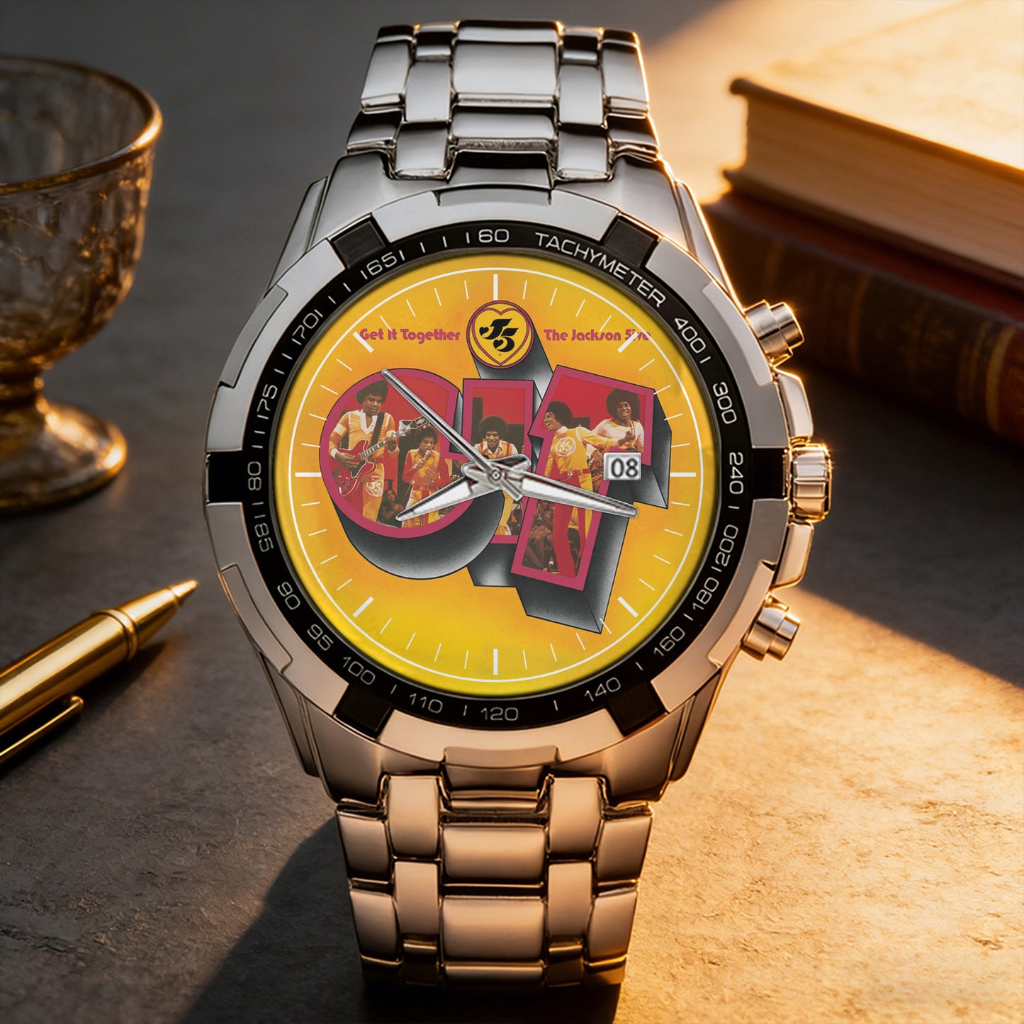 The Jackson 5 Albums Collection Watch - Multiple Classic Album Designs Available