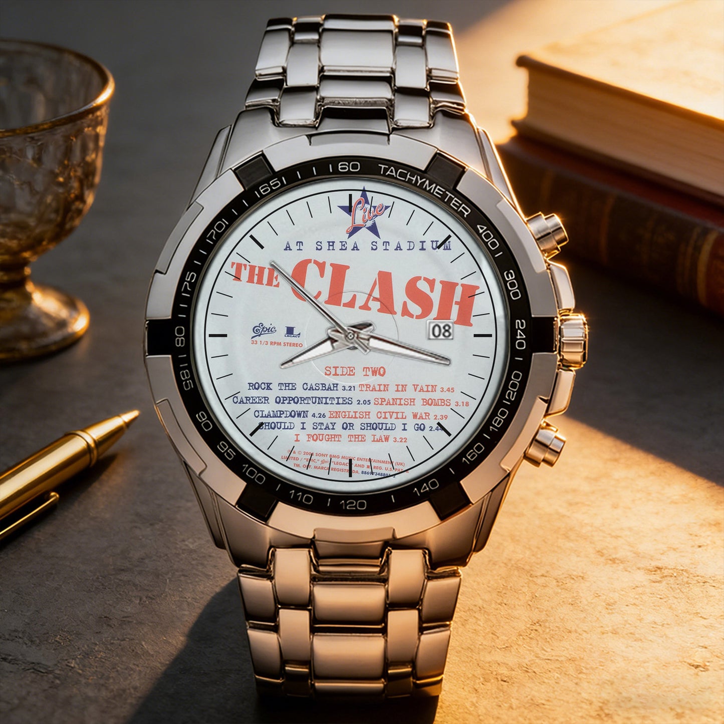 The Clash Albums Collection Watch - Multiple Classic Album Designs Available