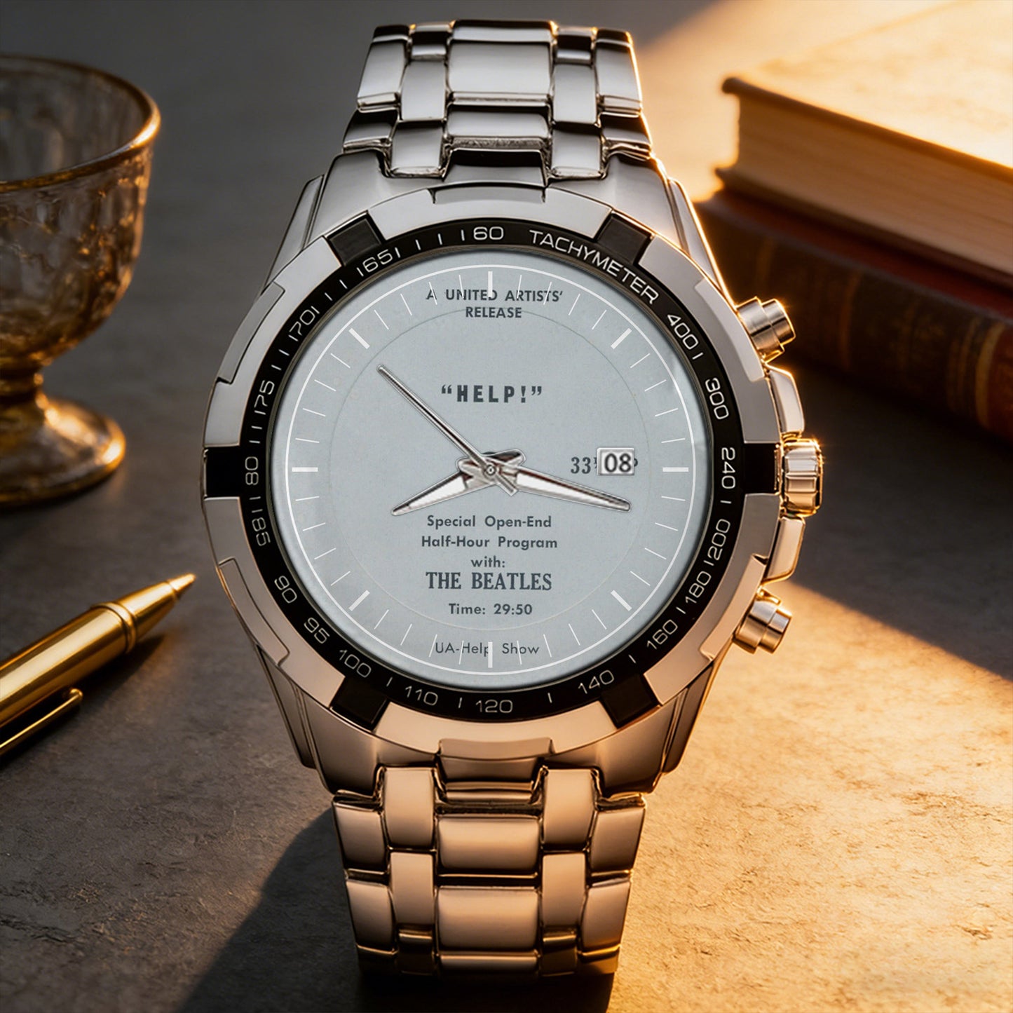 The Beatles Albums Collection Watch - Multiple Classic Album Designs Available