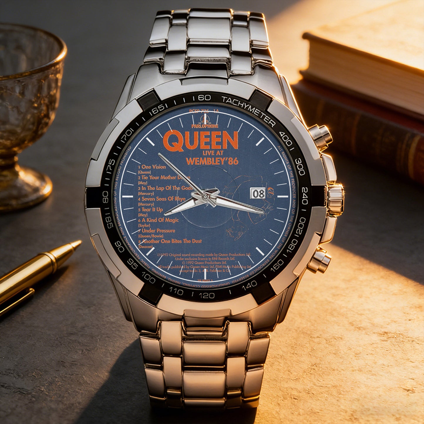 Queen Albums Collection Watch - Multiple Classic Album Designs Available