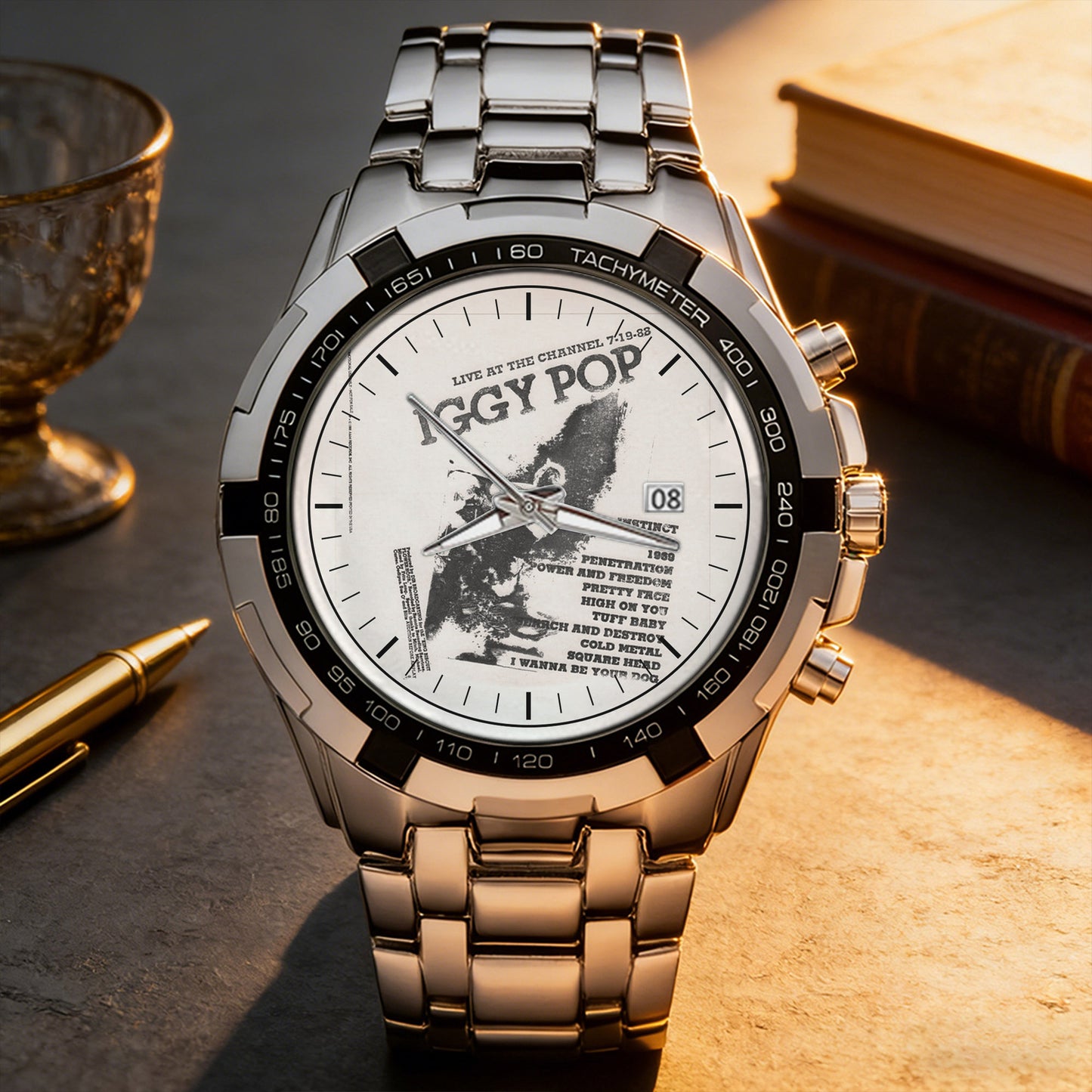 Iggy Pop Albums Collection Watch - Multiple Classic Album Designs Available