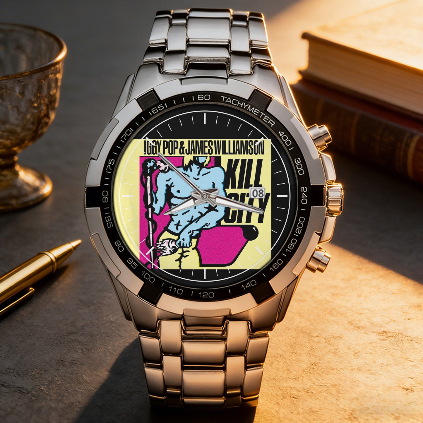 Iggy Pop Albums Collection Watch - Multiple Classic Album Designs Available