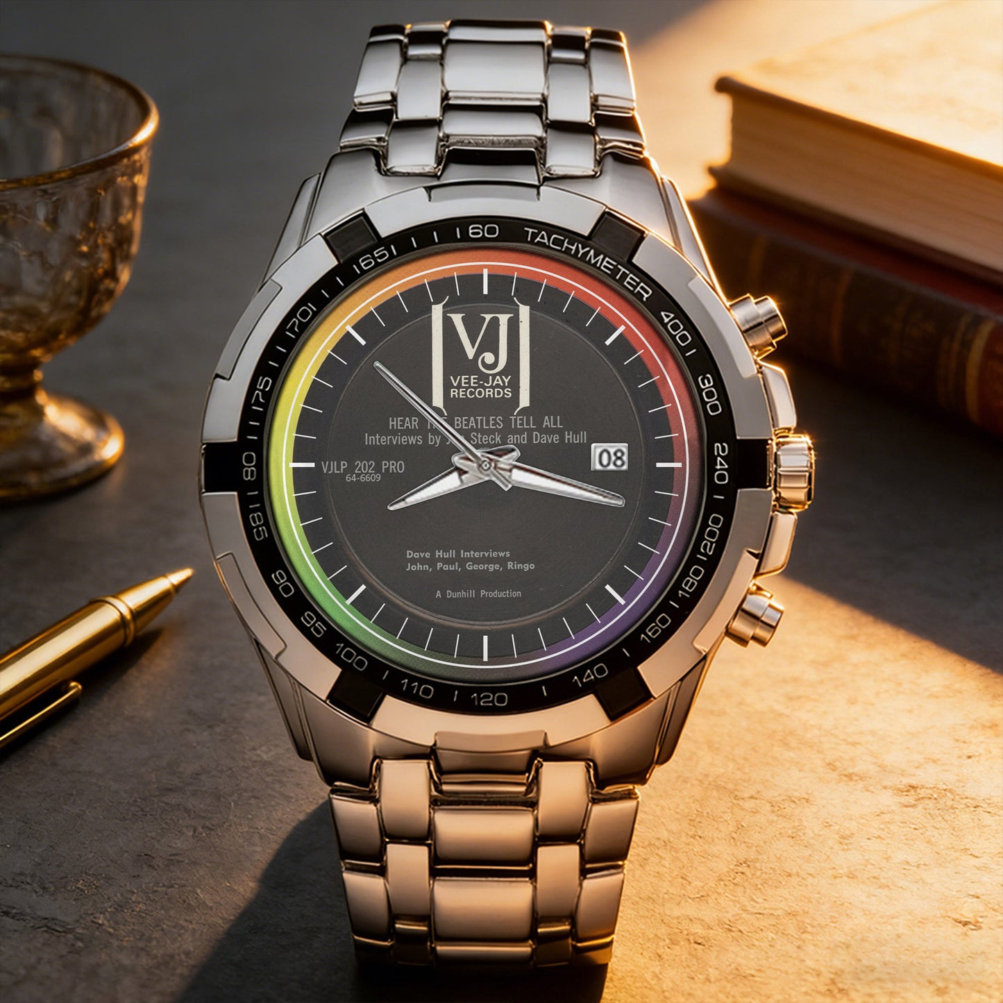 The Beatles Albums Collection Watch - Multiple Classic Album Designs Available