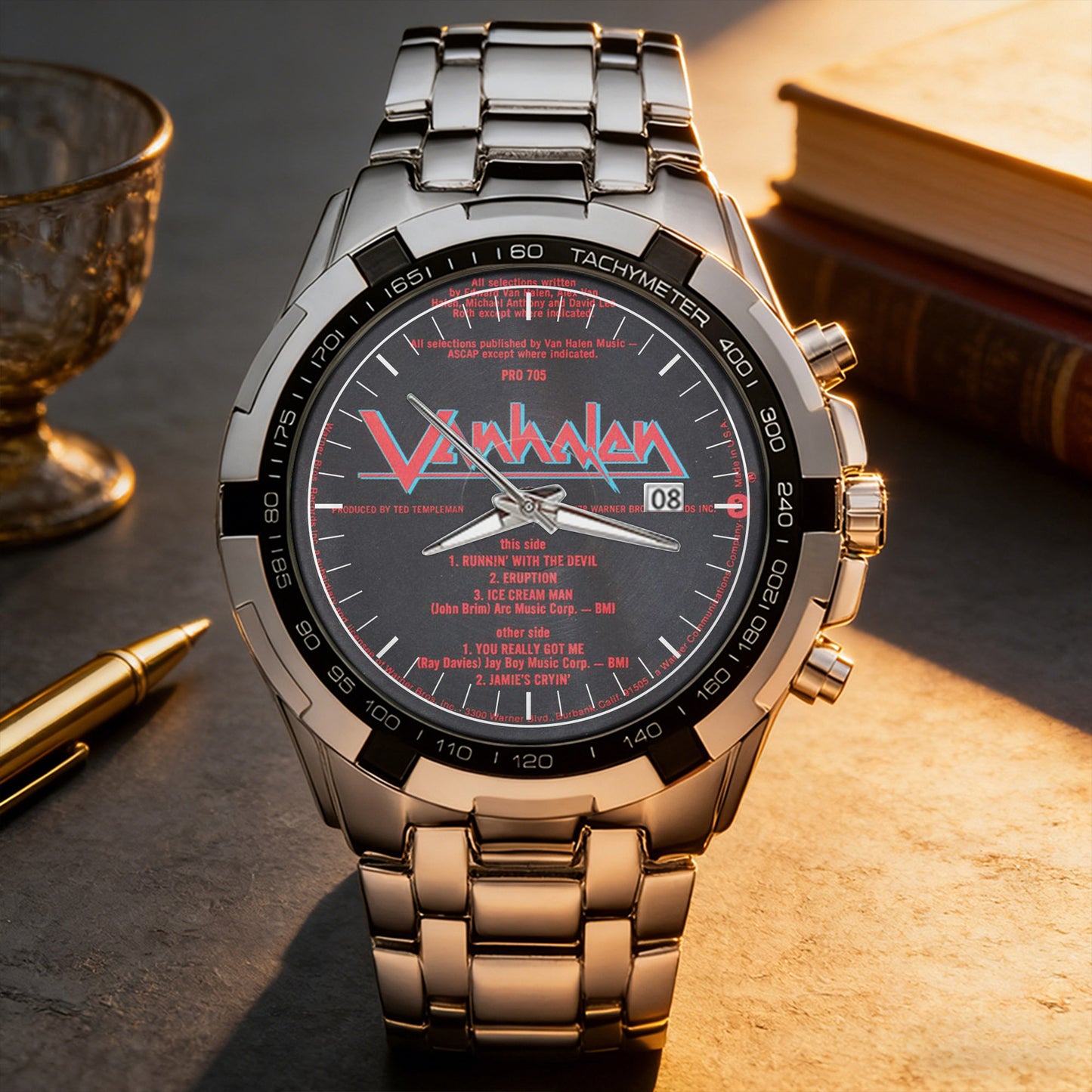 Van Halen Albums Collection Watch - Multiple Classic Album Designs Available