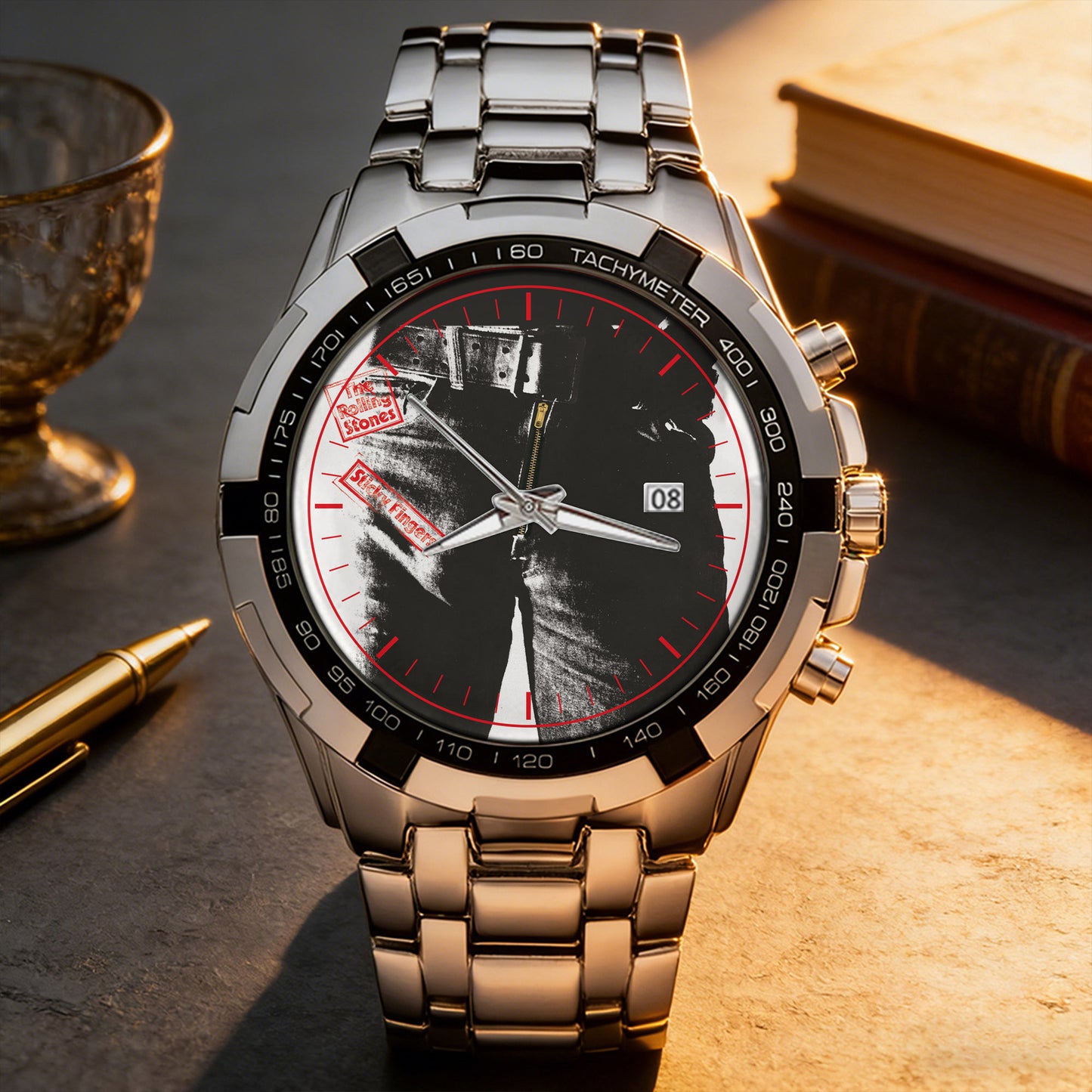 The Rolling Stones Albums Collection Watch - Multiple Classic Album Designs Available