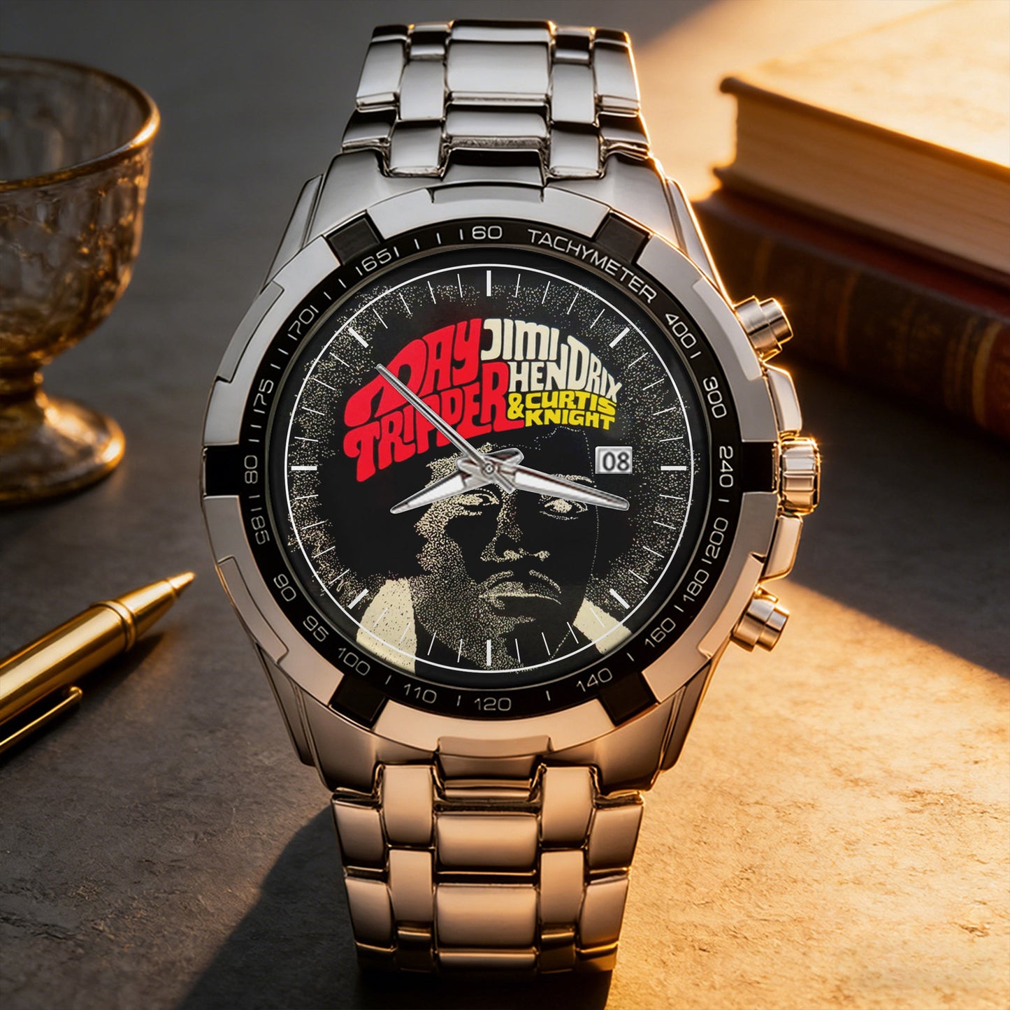 Jimi Hendrix Albums Collection Watch - Multiple Classic Album Designs Available