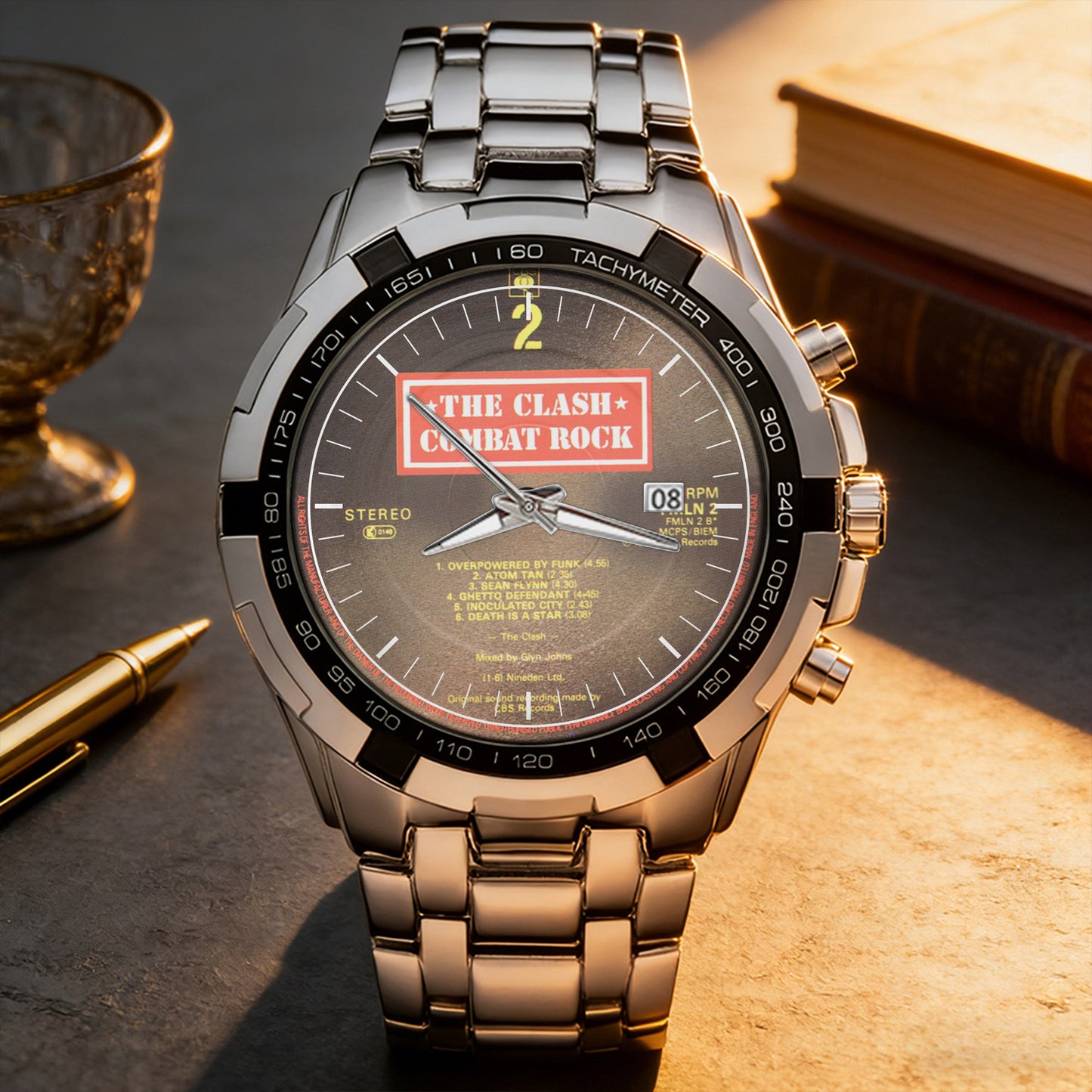 The Clash Albums Collection Watch - Multiple Classic Album Designs Available