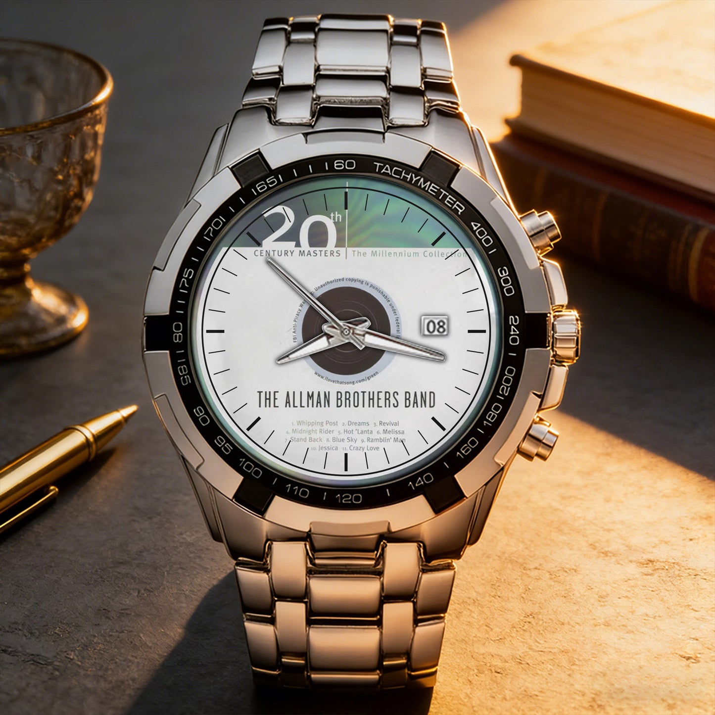 Allman Brothers Band Albums Collection Watch - Multiple Classic Album Designs Available
