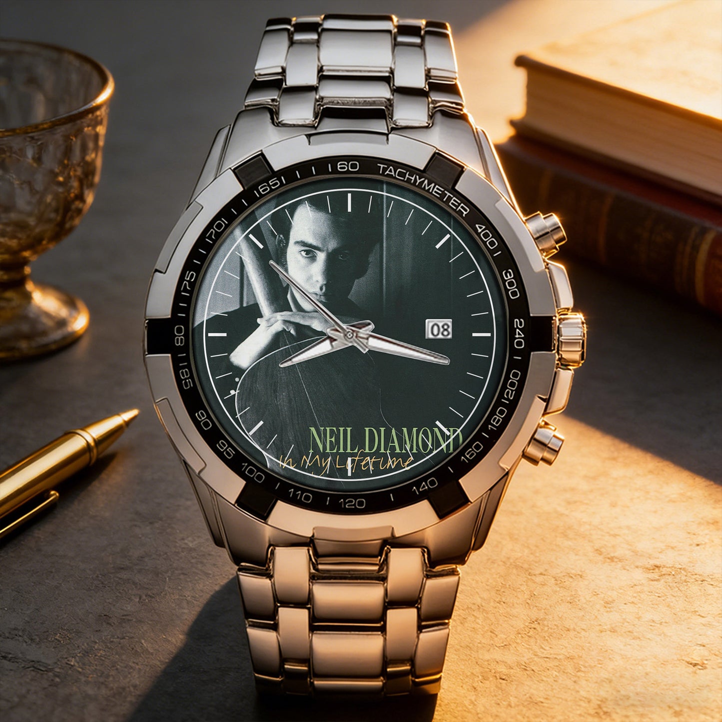 Neil Diamond Albums Collection Watch - Multiple Classic Album Designs Available