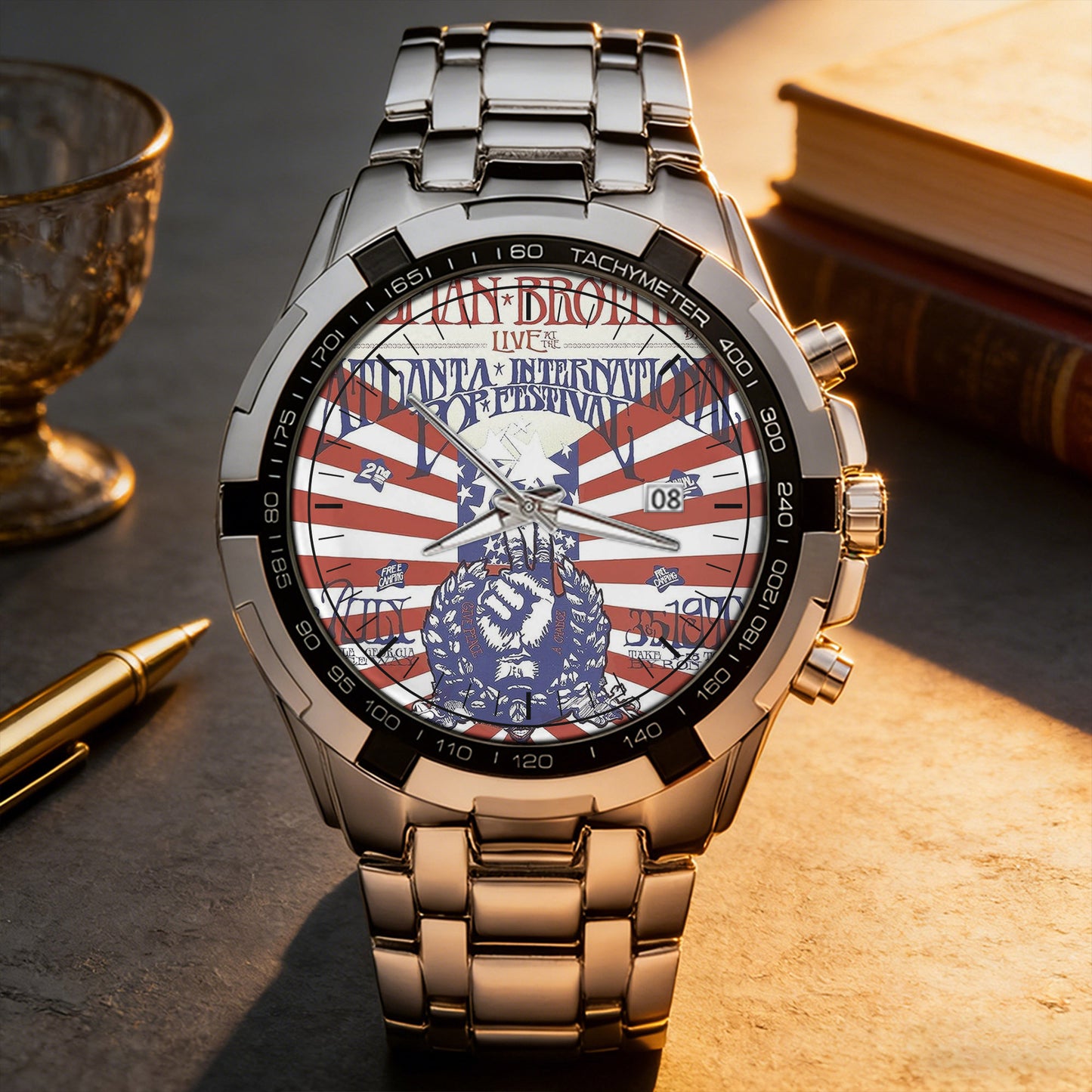 Allman Brothers Band Albums Collection Watch - Multiple Classic Album Designs Available