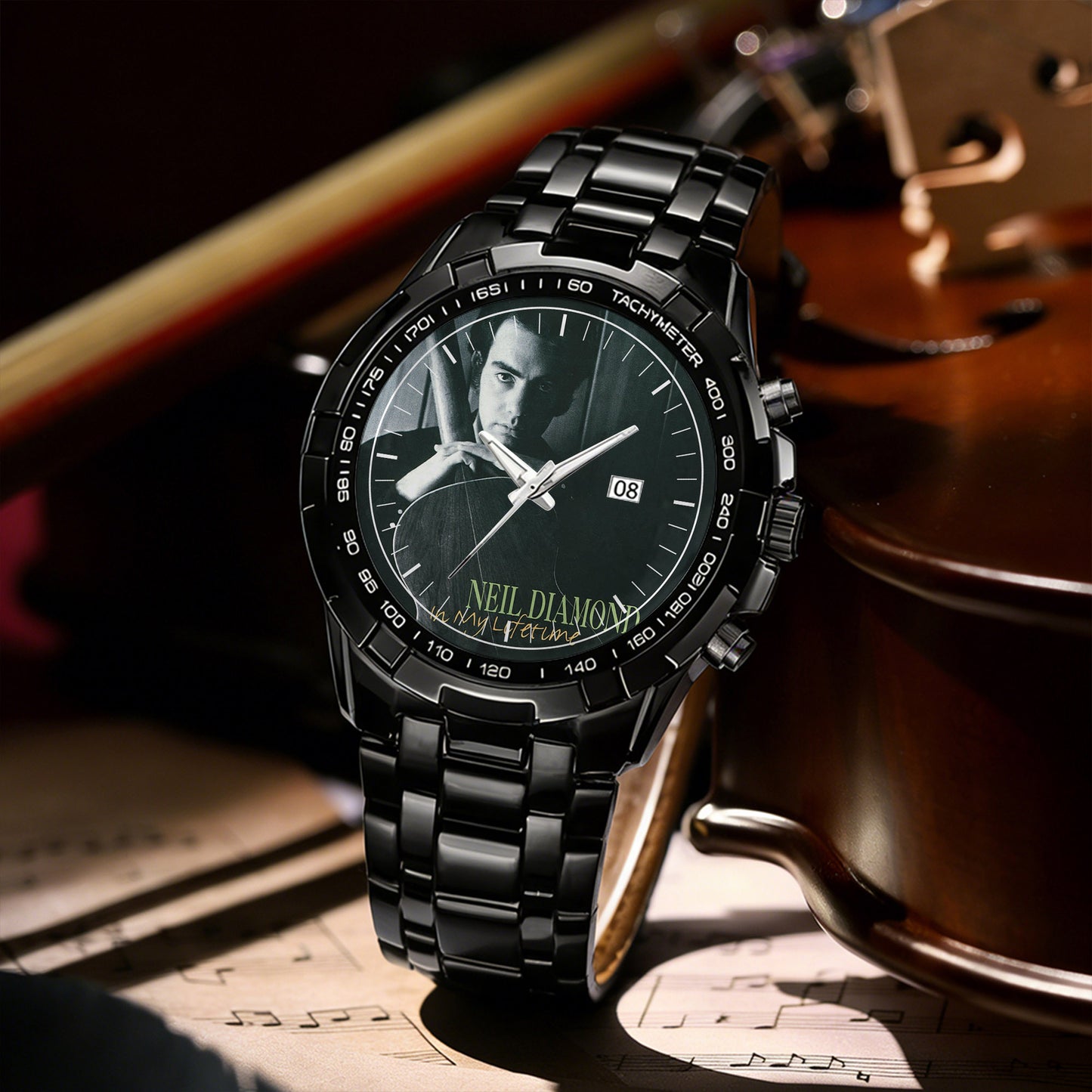 Neil Diamond Albums Collection Watch - Multiple Classic Album Designs Available